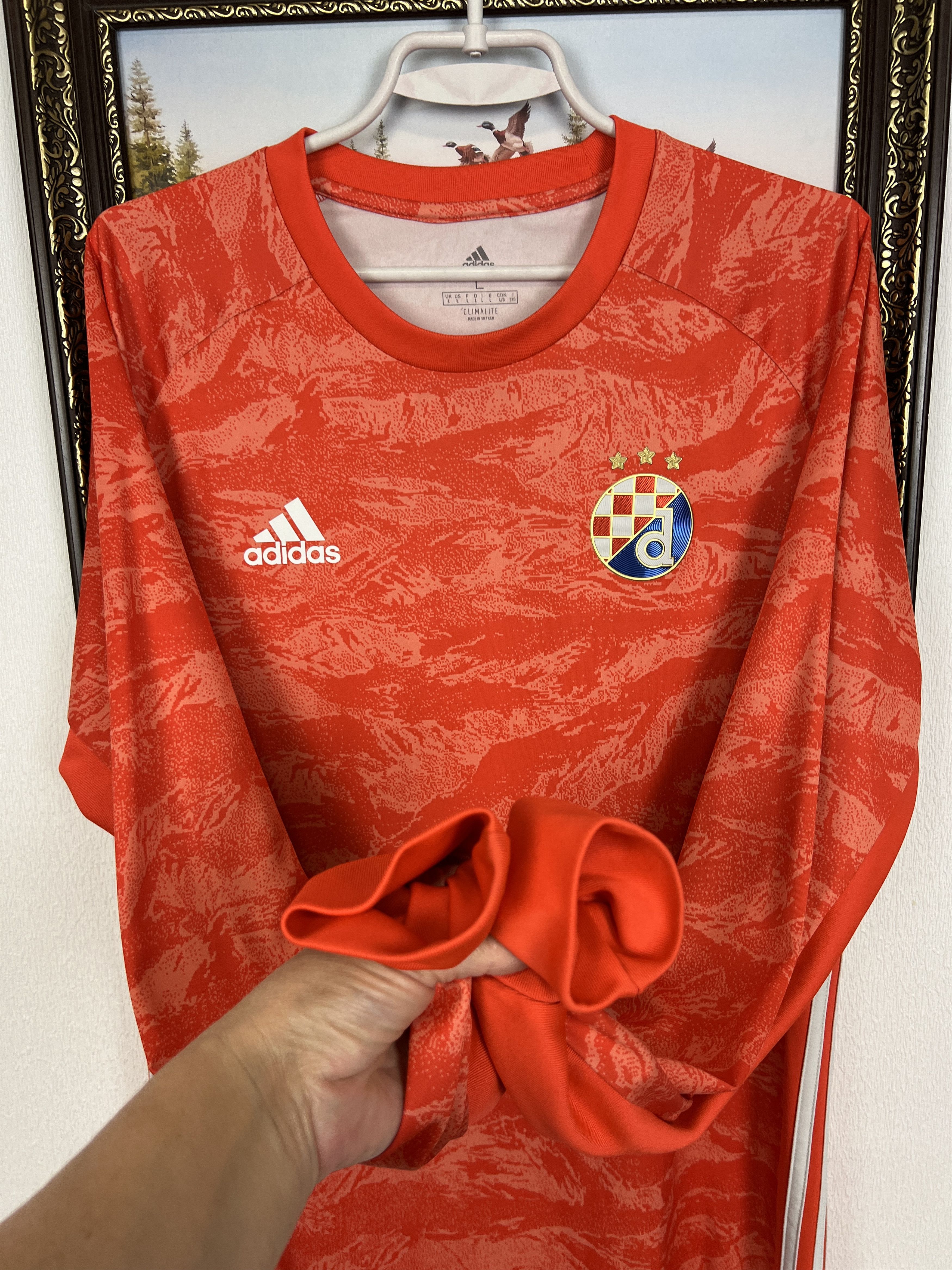 Adidas Dinamo Zagreb 2019 Goalkeeper Football Shirt Soccer Adidas Size US L / EU 52-54 / 3 - 6 Thumbnail