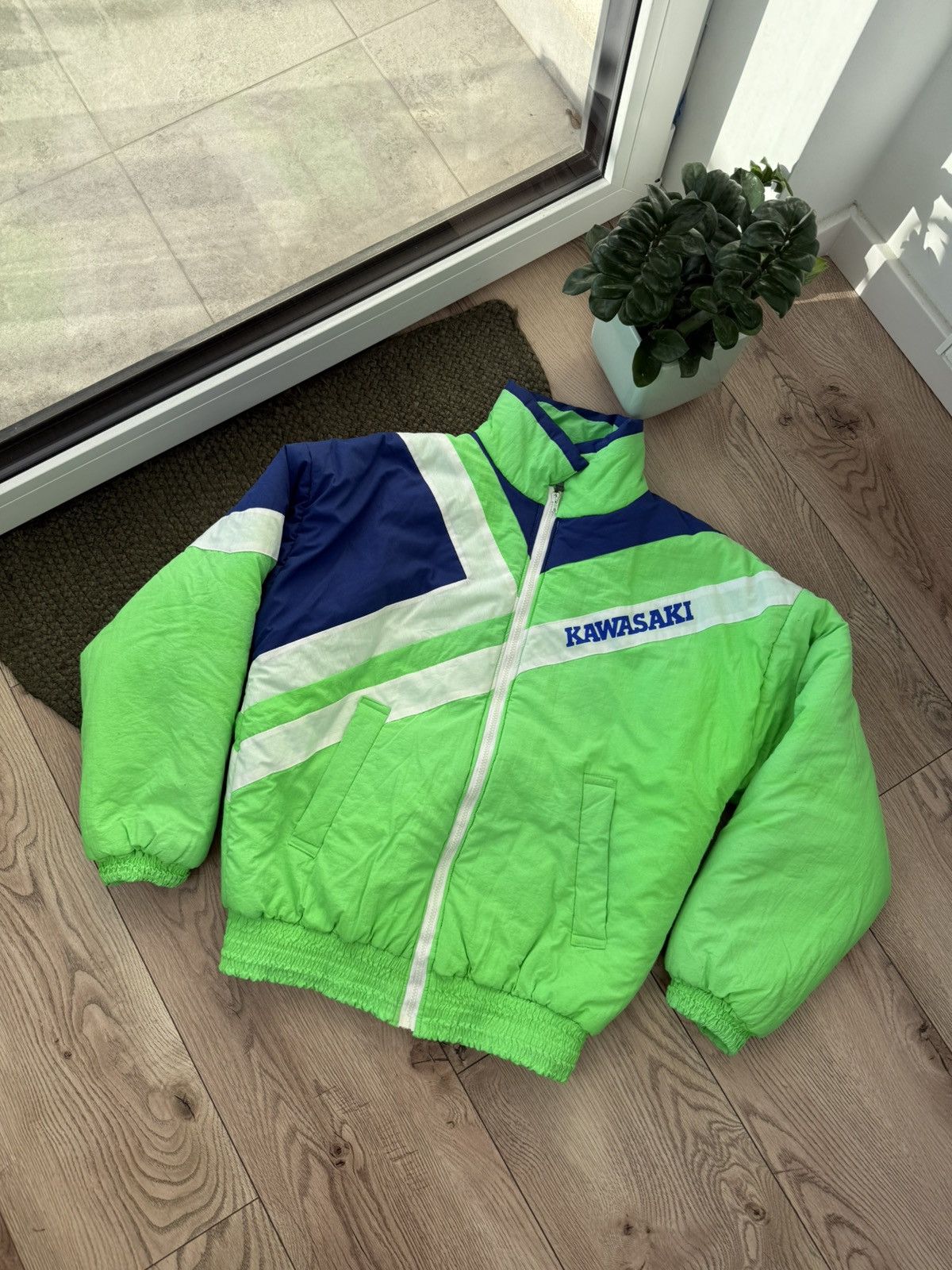 Vintage 💥RARE! ACID KAWASAKI JACKET Size US M / EU 48-50 / 2 - 1 Thumbnail