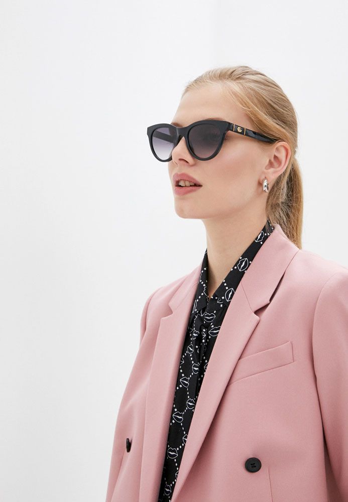 Gucci NEW GUCCI GG0763S 001 Gradient Cat Eye Women Sunglasses Size ONE SIZE - 11 Thumbnail