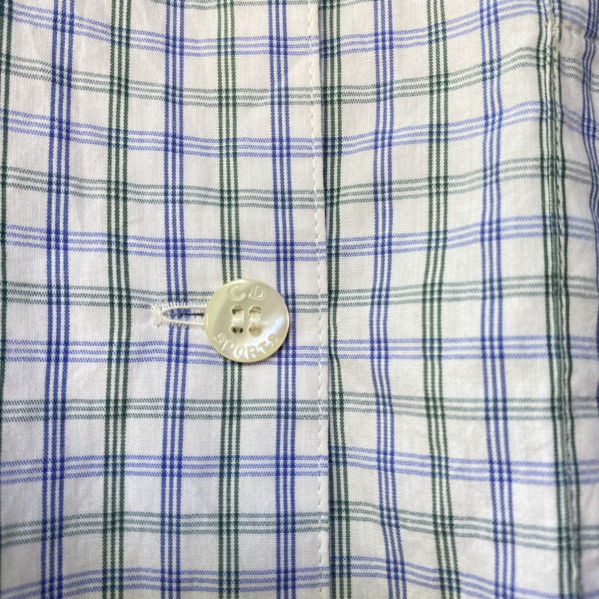 Dior Christian Dior Checkered Long Sleeve Shirt Size M / US 6-8 / IT 42-44 - 10 Thumbnail
