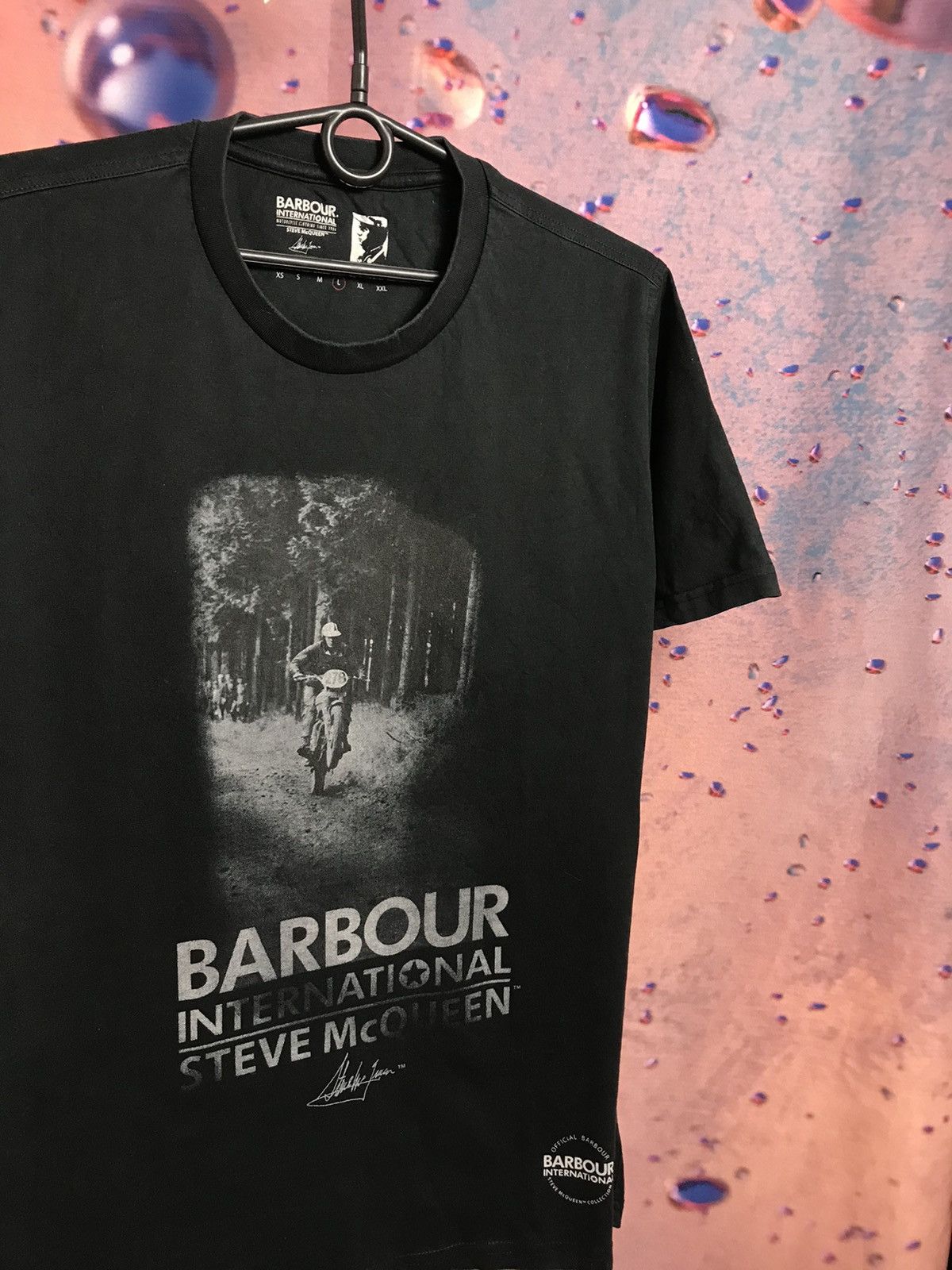 Barbour Barbour Steve McQueen streetwear tee Size US L / EU 52-54 / 3 - 1 Thumbnail