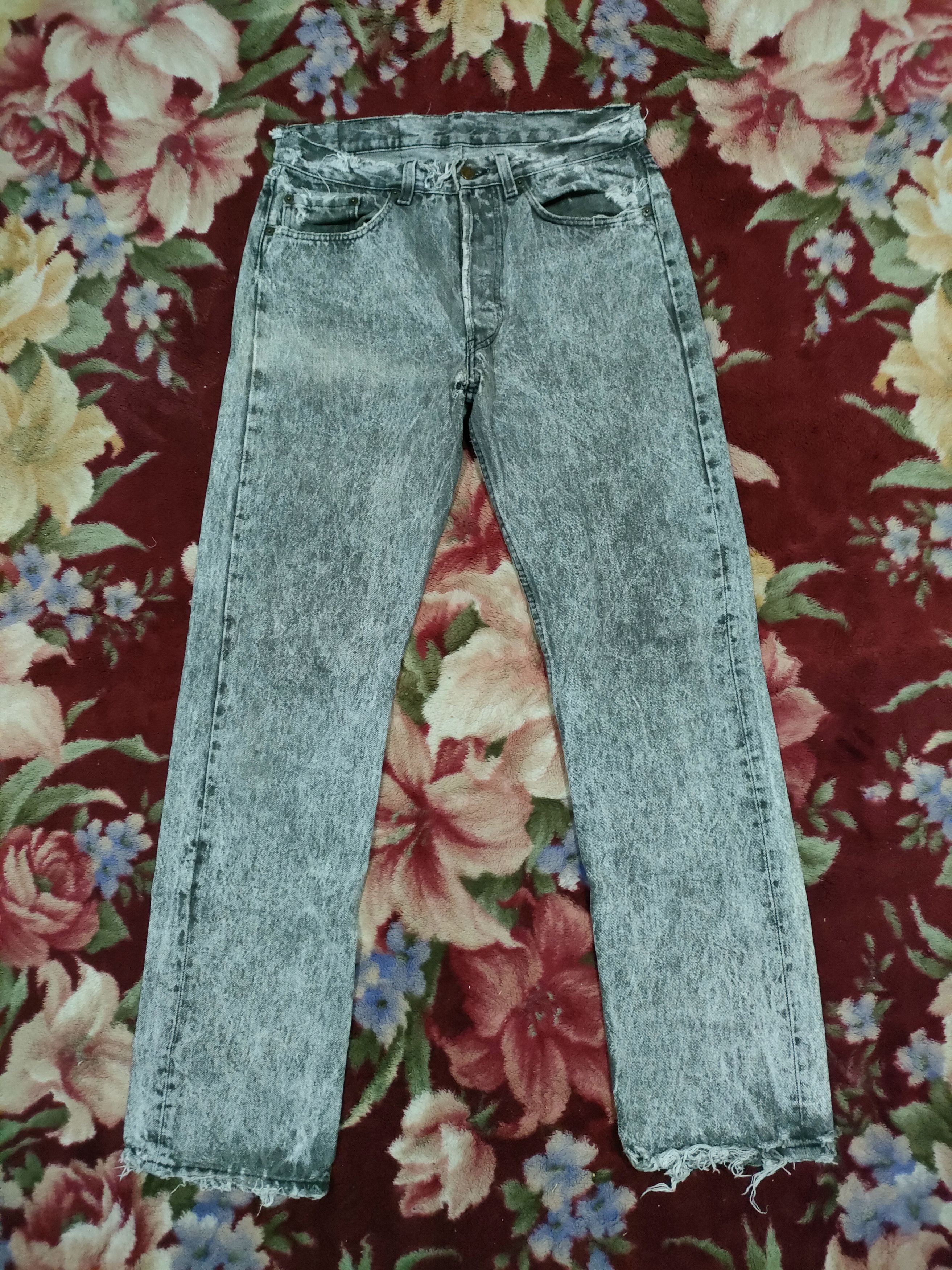 Levi's Vintage Distressed Levi's Stone Wash Size US 30 / EU 46 - 1 Thumbnail