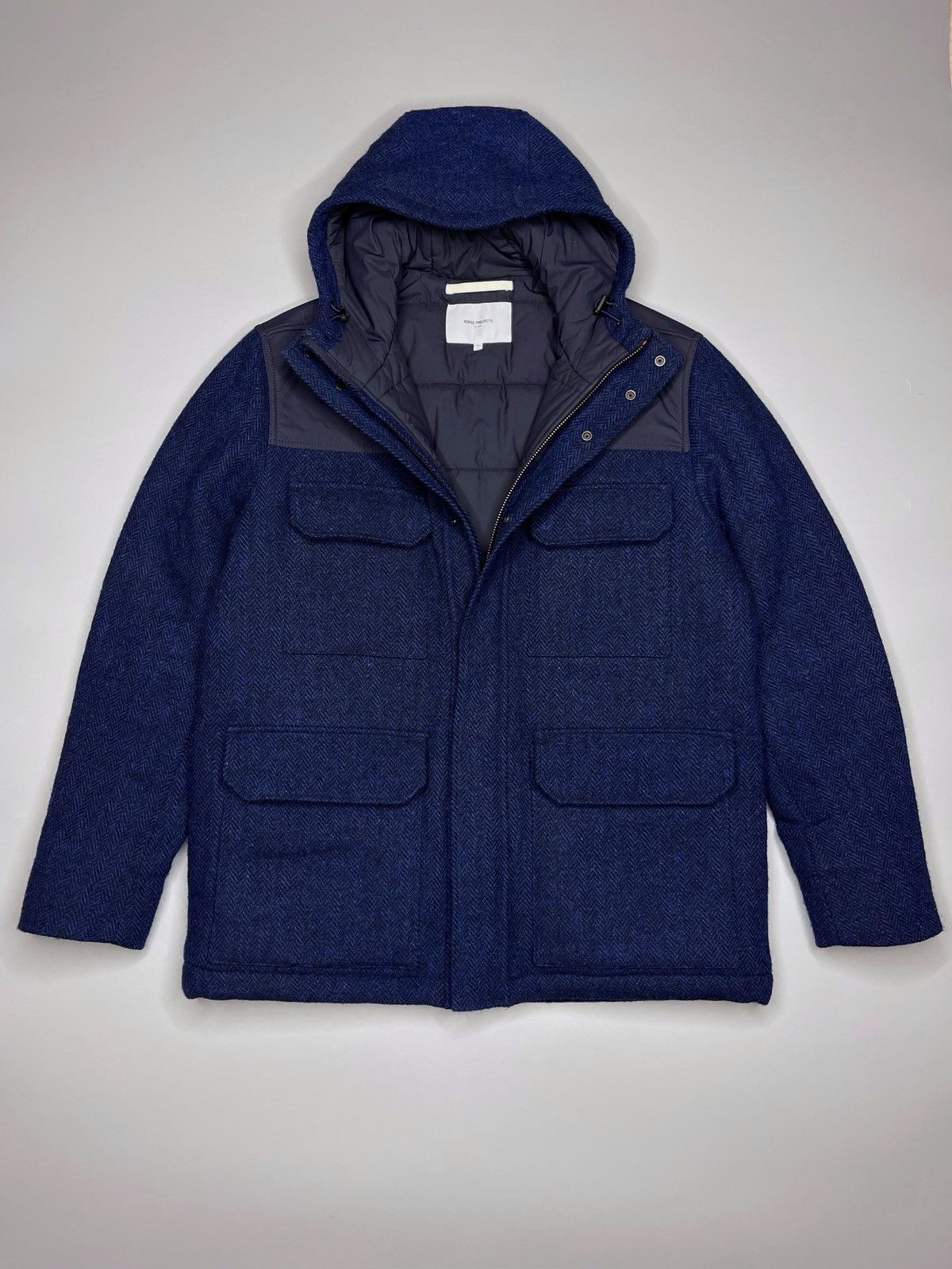 Harris Tweed × Norse Projects Norse Projects x Harris Tweed Jacket Coat Size US XL / EU 56 / 4 - 2 Thumbnail