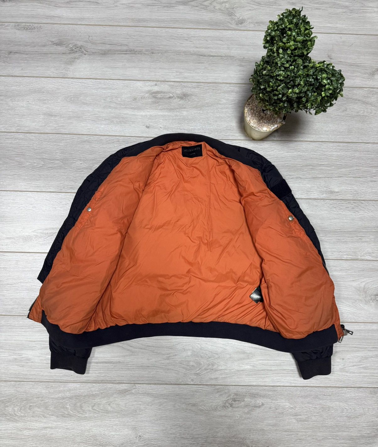 Allsaints Allsaints furlough bomber down jacket zip Size US L / EU 52-54 / 3 - 11 Thumbnail