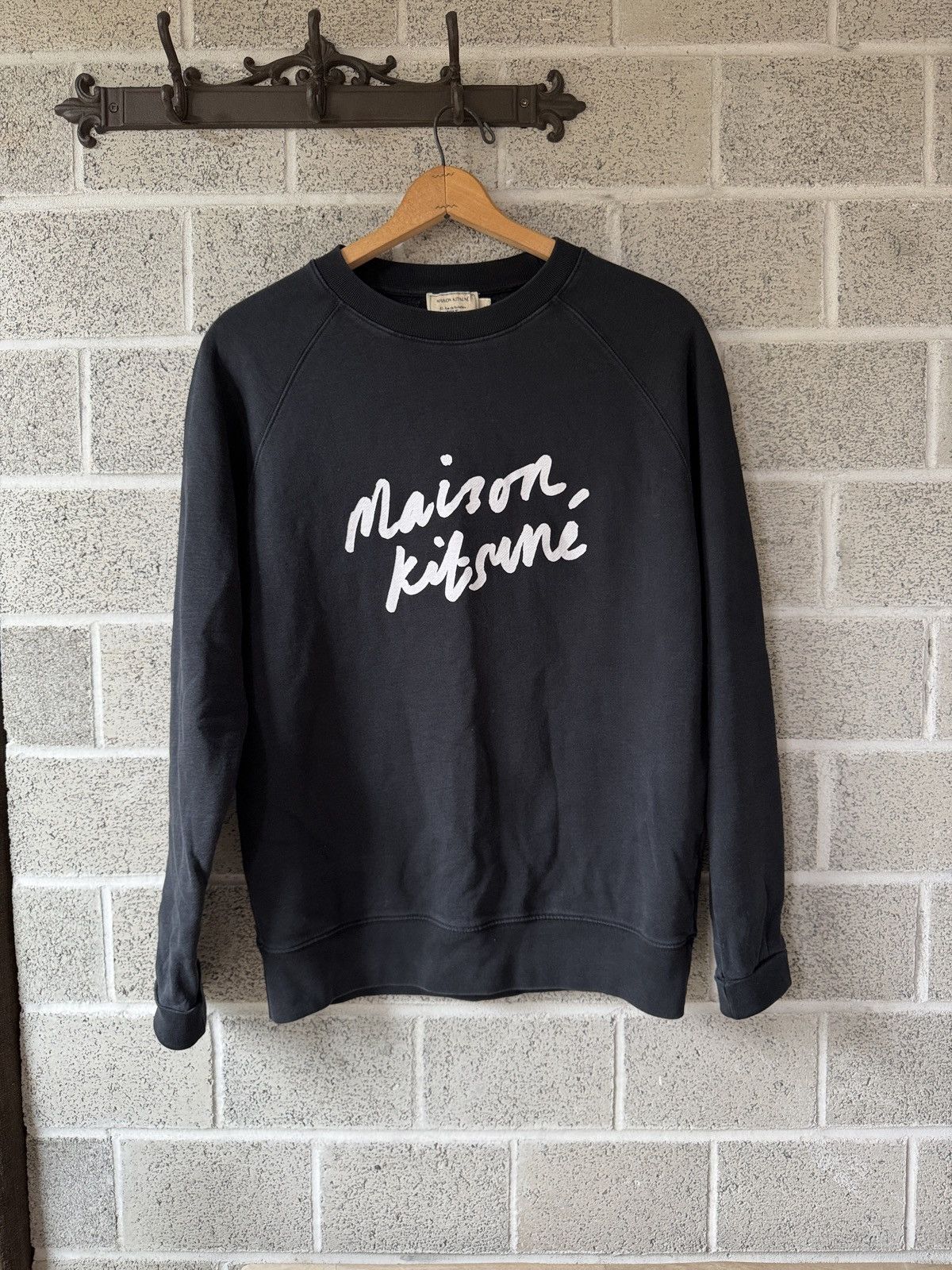 Maison Kitsune Maison Kitsune Logo Sweatshirt Size US L / EU 52-54 / 3 - 1 Thumbnail