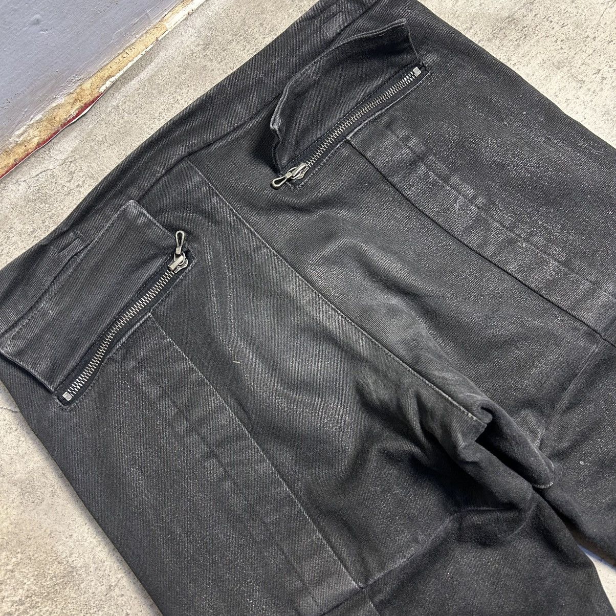 S/STERE Vintage Rare S/STERE Black coated Japan Pants Size US 31 - 16 Thumbnail