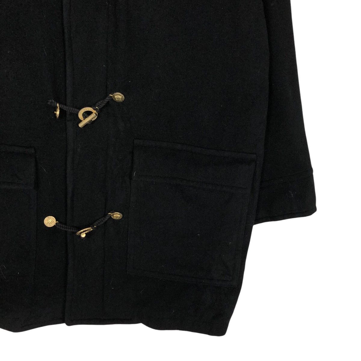 Versace Jeans Couture Vintage Heavy Wool Jacket Black Versace Jeans Couture Italy Size US M / EU 48-50 / 2 - 6 Thumbnail