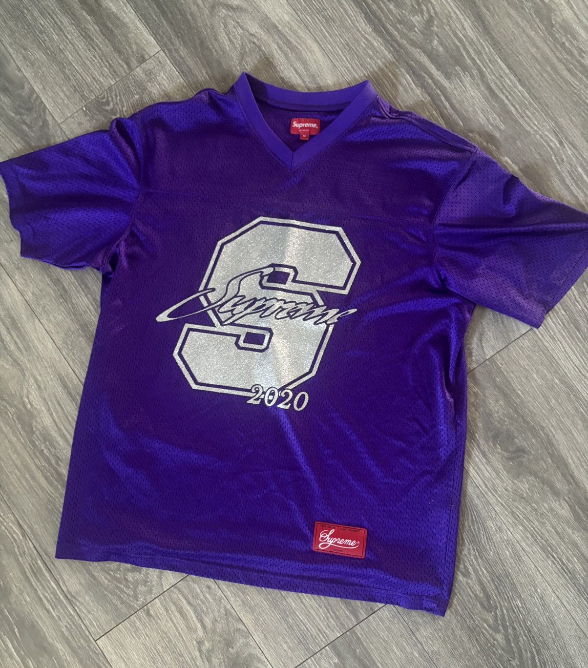 Streetwear × Supreme Supreme Open Knit Football Top Jersey