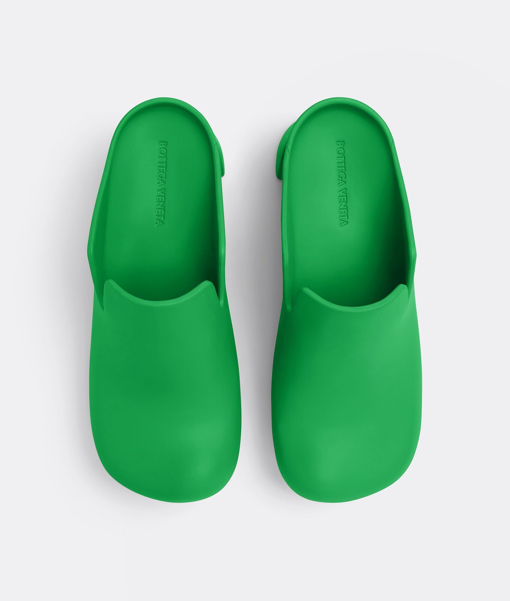 Bottega Veneta o1bcso1str0725 Rubber Flash Sandals in Grass Size US 10 / IT 40 - 4 Thumbnail