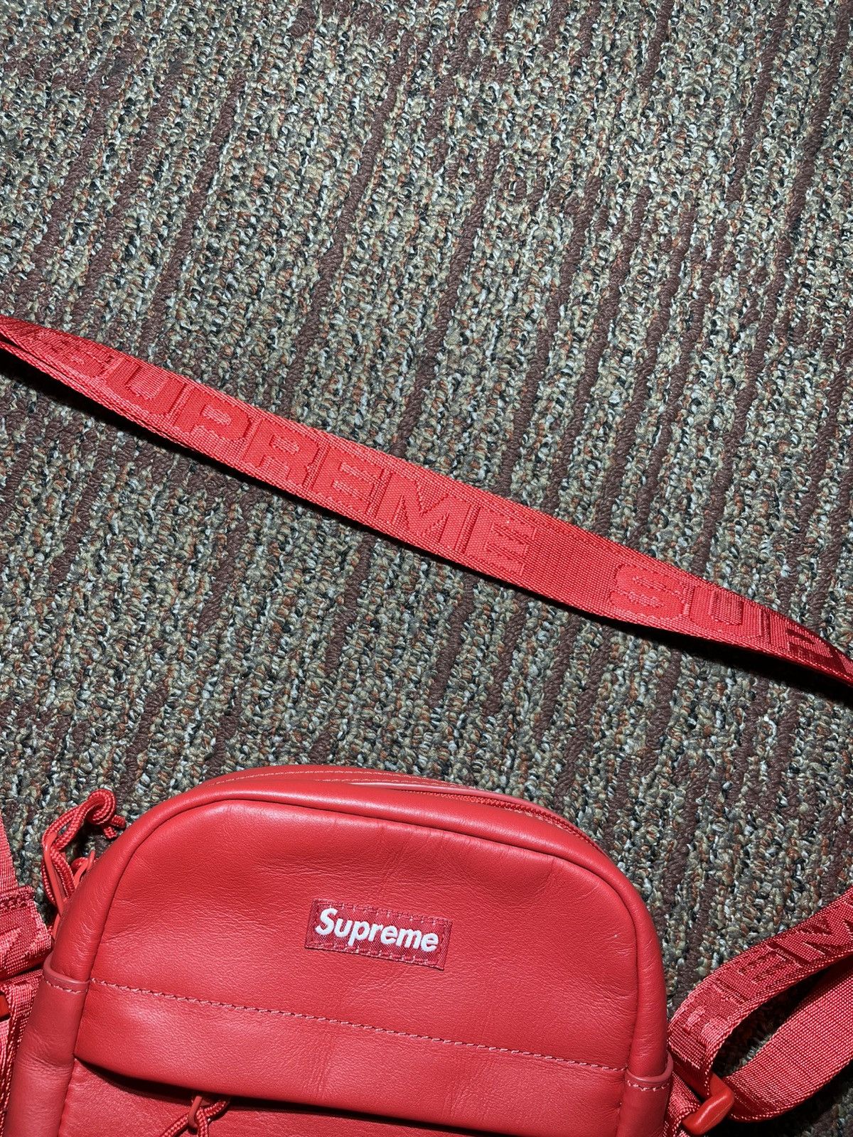 Supreme Supreme Leather Shoulder Bag Size ONE SIZE - 2 Thumbnail