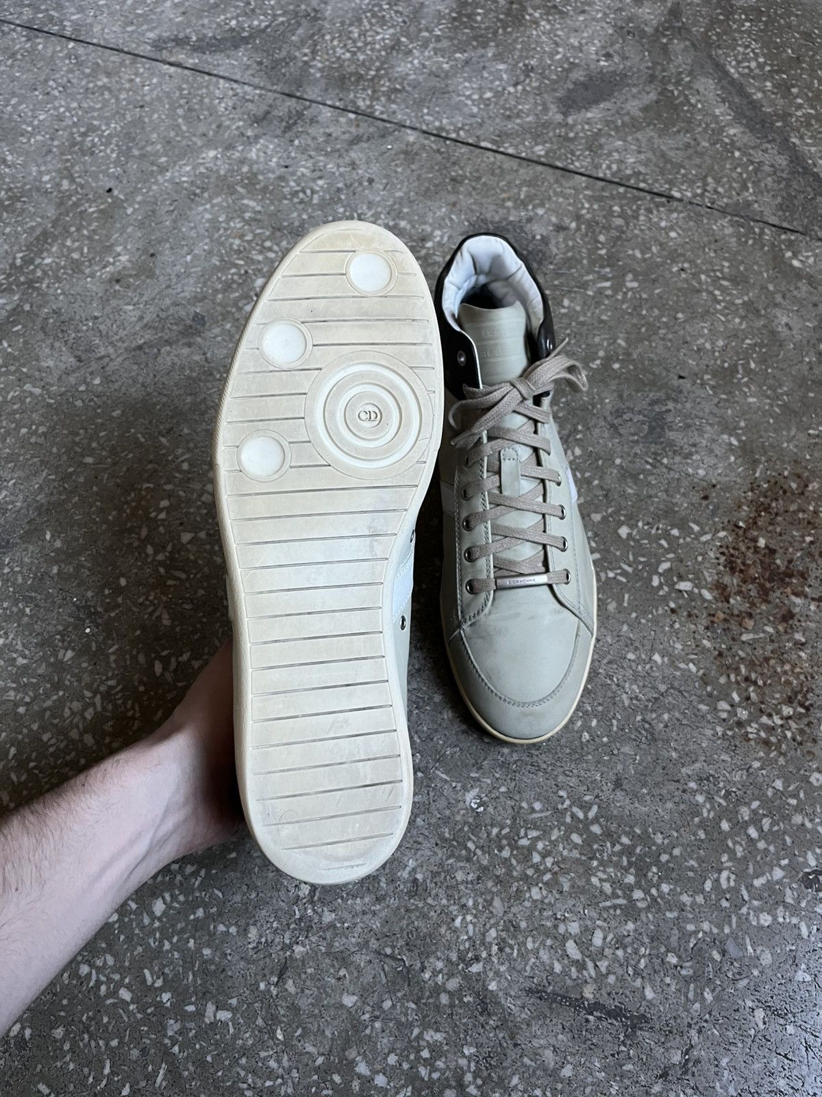 Dior AW12 Dior High Top sneakers by KVA indiesleaze hedi Size US 11 / EU 44 - 9 Thumbnail