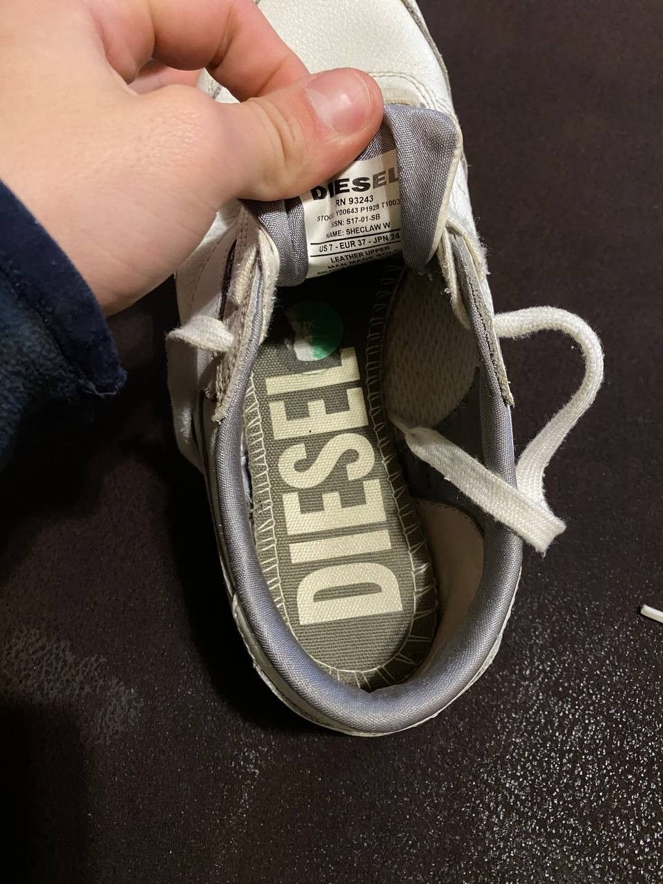 Diesel VINTAGE RARE Y2K JAPANESE STYLE SNEAKERS HYPE SHOES Size US 7 / EU 40 - 8 Thumbnail