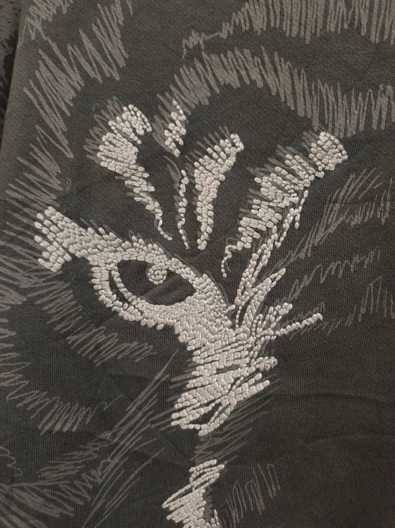Designer × Japanese Brand Burando Eno Back Overprint/Emboidered Tiger Sweatshirt Size US XXL / EU 58 / 5 - 5 Thumbnail
