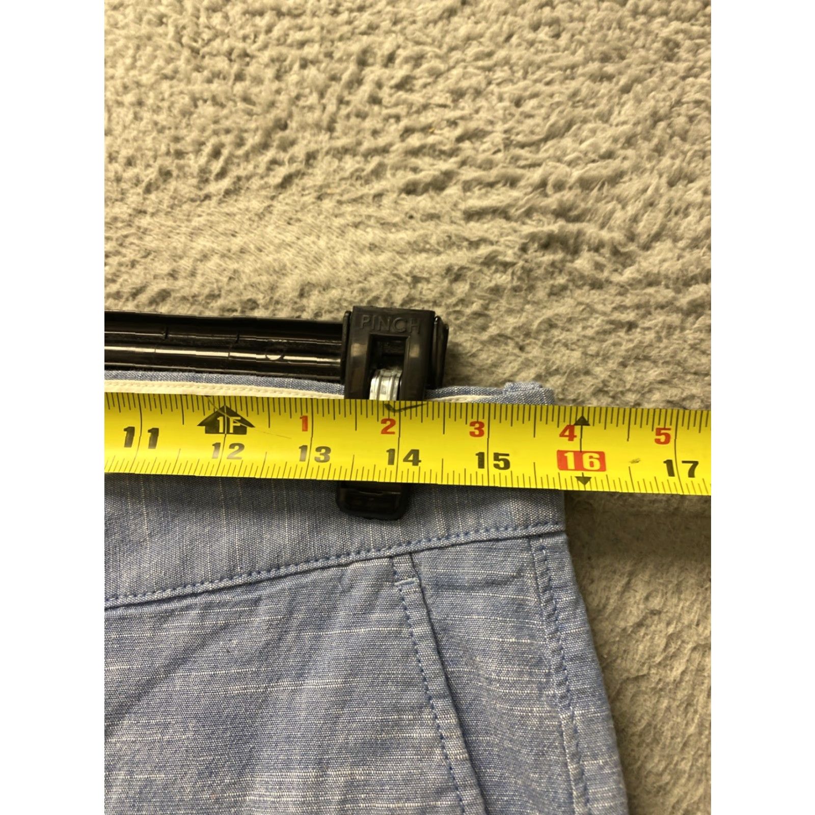J.Crew J.CREW Pants Men Regular Slim Straight Blue Chino 32x32 Cotton Twill Button Zip Pockets Back Pocket 32 Inseam Size US 32 / EU 48 - 5 Thumbnail