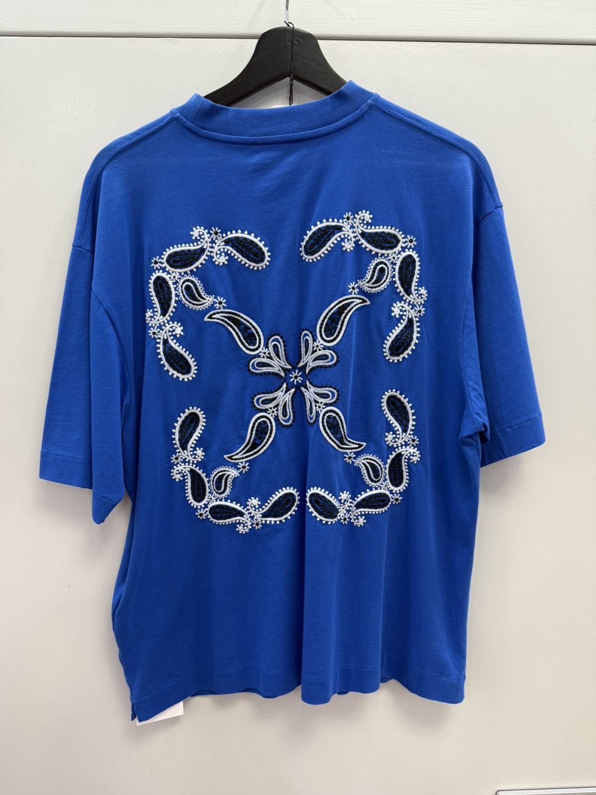 Off-White Off-White Blue Paisley Shirt Size US S / EU 44-46 / 1 - 4 Thumbnail