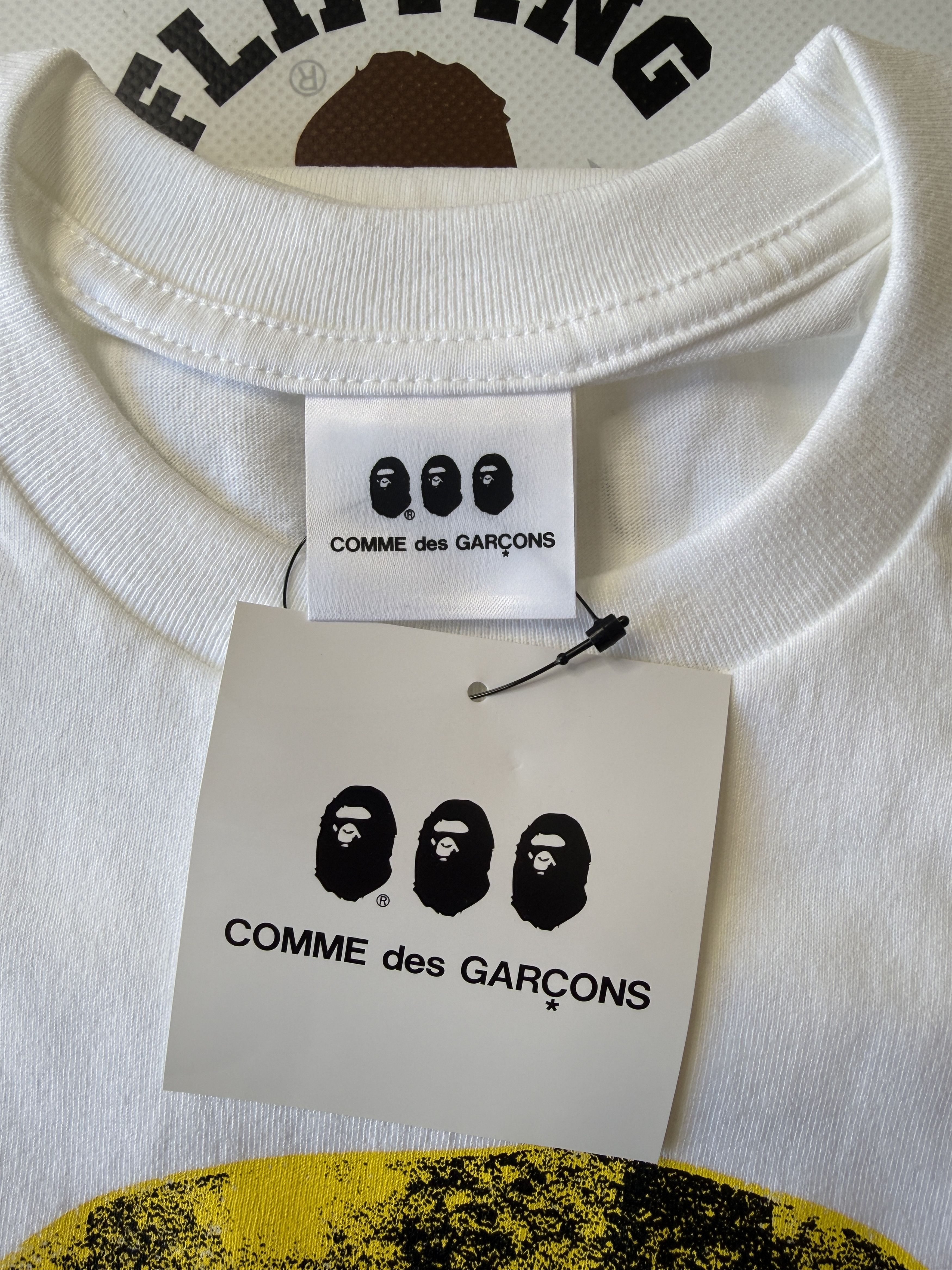 Bape × Comme des Garcons BAPE CDG OSAKA BIG APE HEAD TEE (2026) Size US L / EU 52-54 / 3 - 5 Thumbnail
