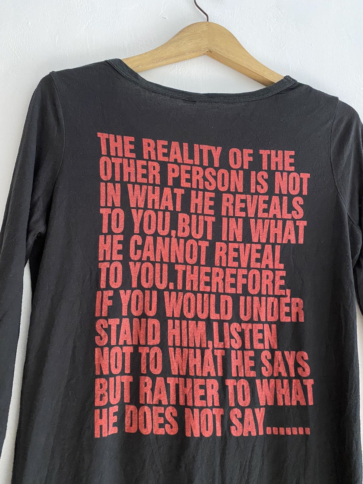 Hysteric Glamour Japanese ifsixwasnine style glitter quotes tshirts Size US M / EU 48-50 / 2 - 7 Thumbnail