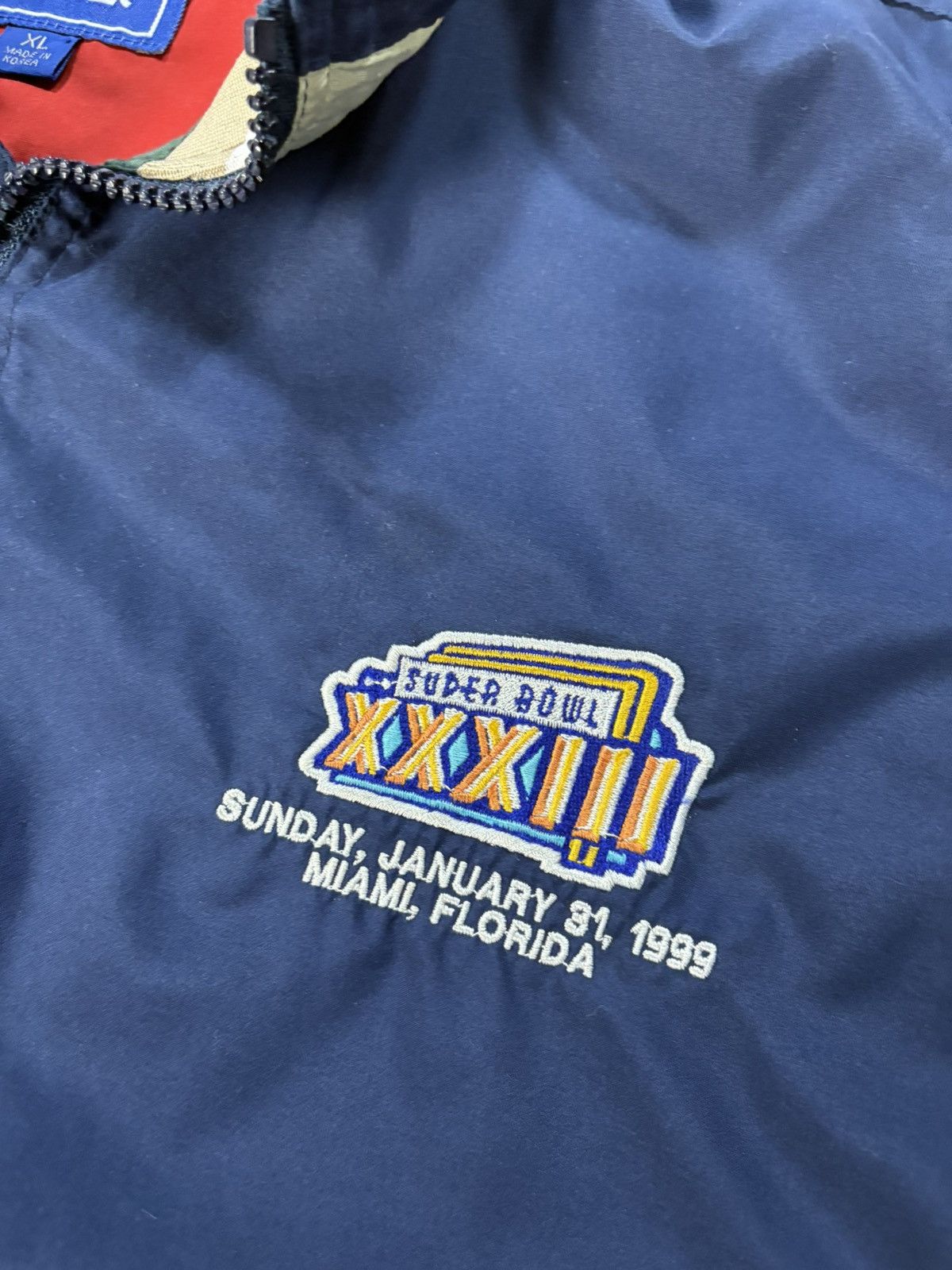 NFL × Vintage 1999 Starter Super Bowl XXXIII windbreaker streetwear Size US XL / EU 56 / 4 - 3 Thumbnail