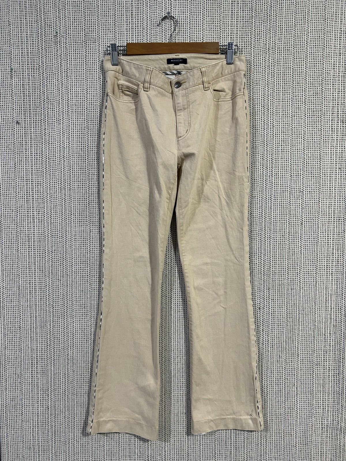 Burberry Vintage burberry denim regular novacheck side line Size US 29 - 11 Thumbnail