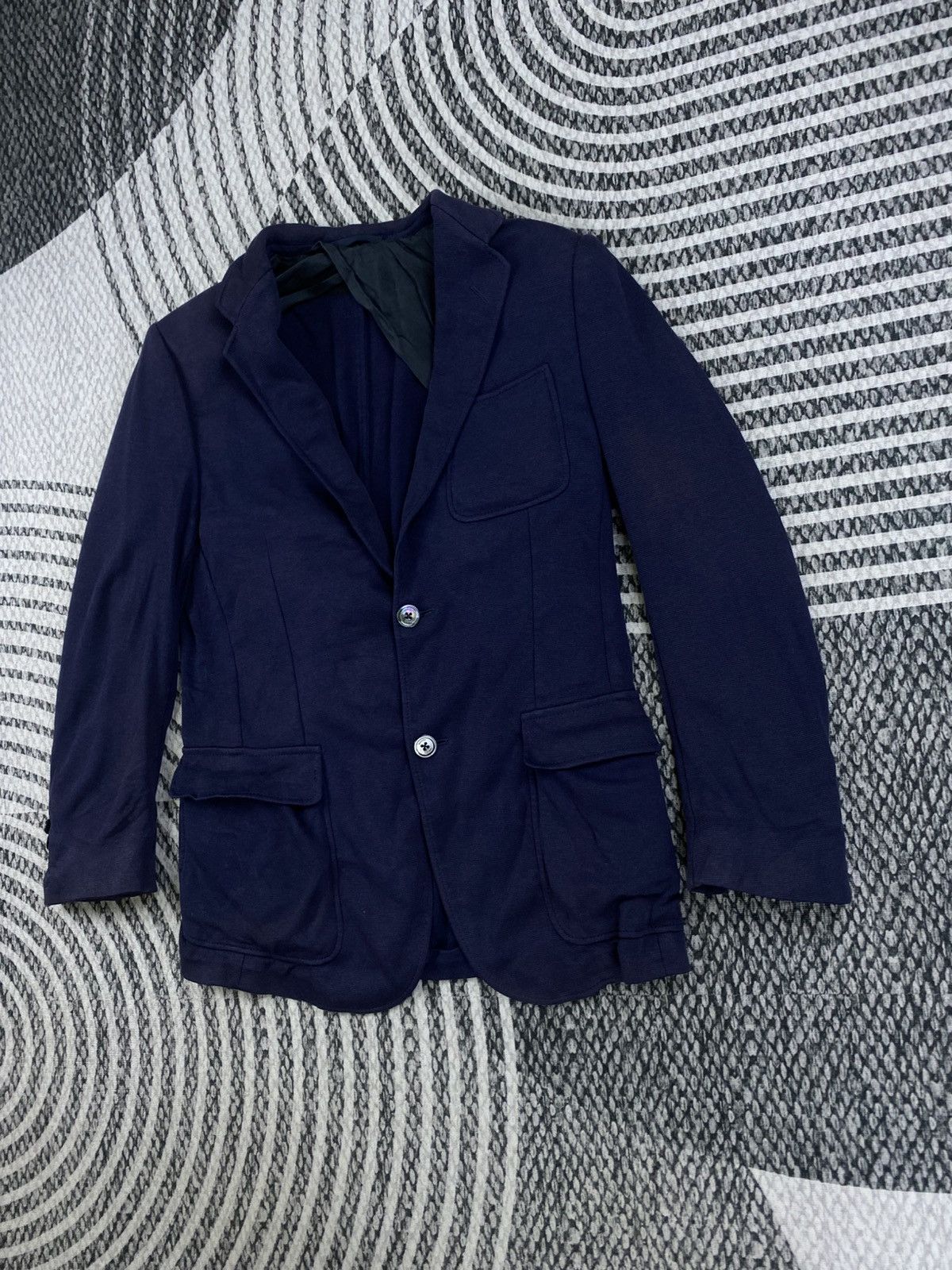 Gucci Gucci Navy Color Double Button Blazer Jacket Size US M / EU 48-50 / 2 - 4 Thumbnail