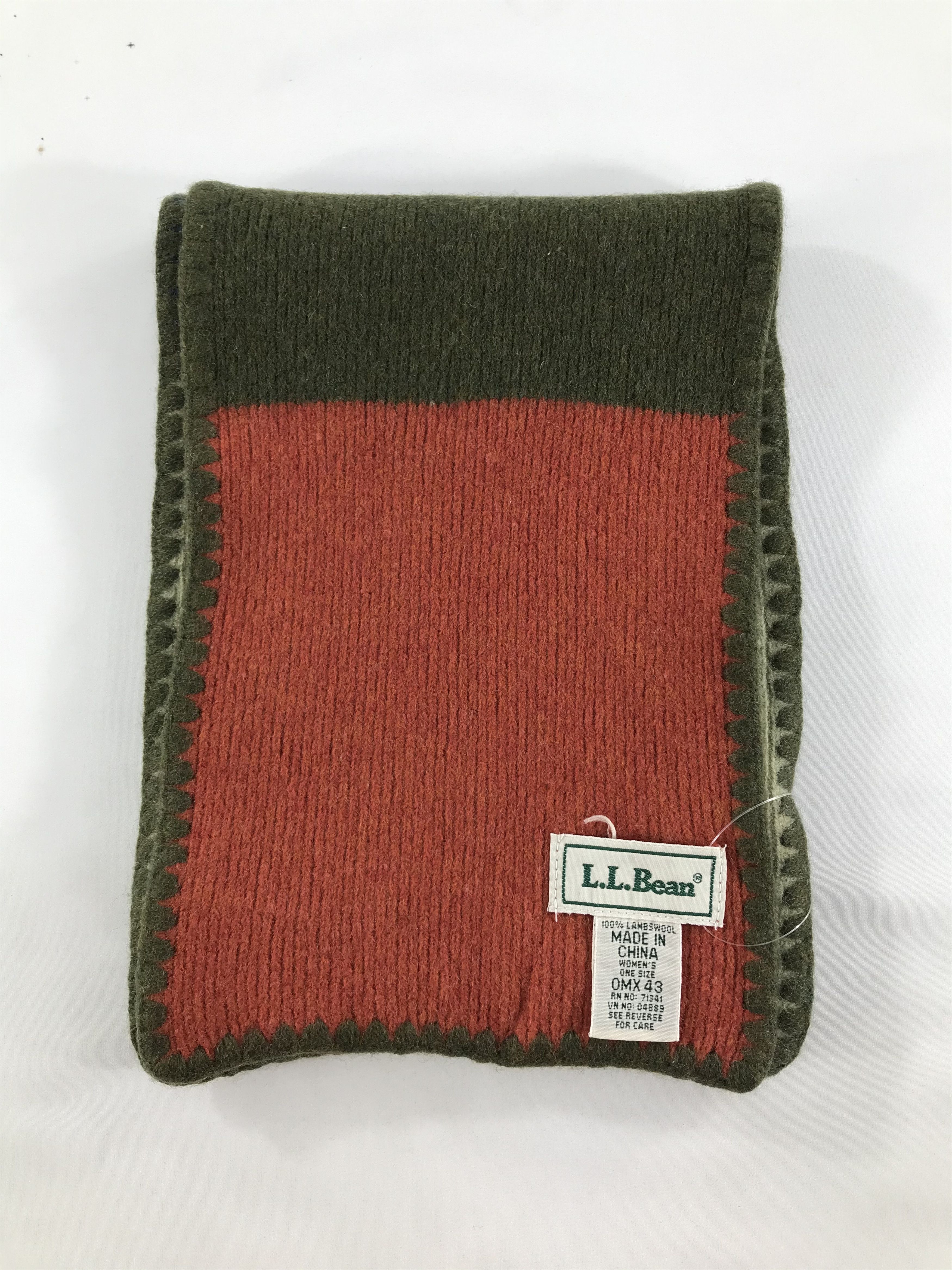 L.L. Bean Vintage L.L. Bean Scarf/Muffler/Neckwear MF987 Size ONE SIZE - 2 Thumbnail