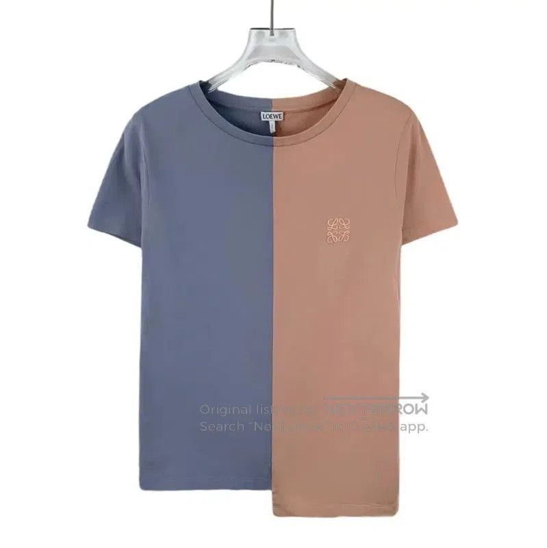 Loewe Loewe Color-Block Women's Cotton T-Shirt . Size XS / US 0-2 / IT 36-38 - 1 Thumbnail