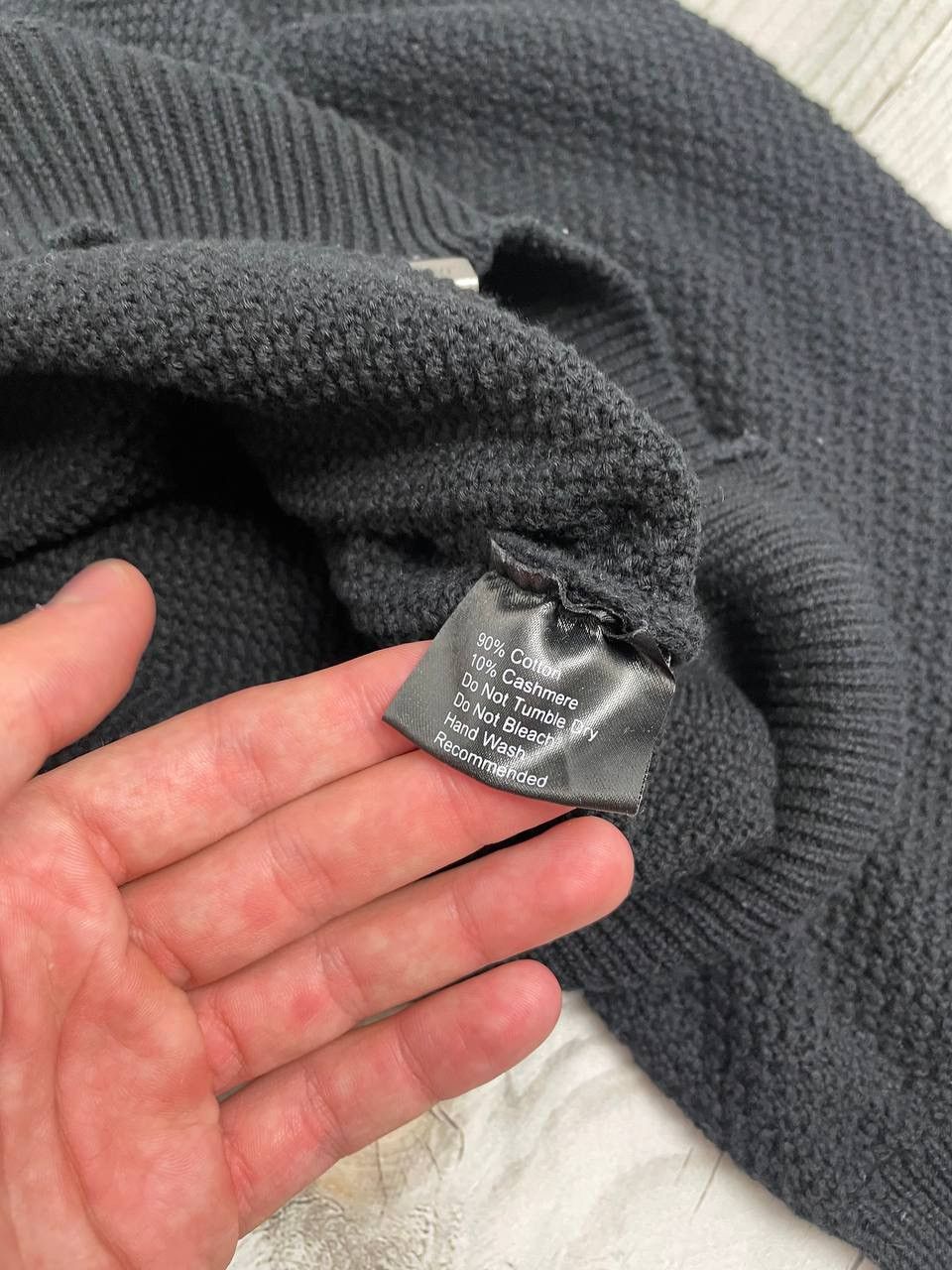 Represent Clo. Represent Clo. Knit Sweater Cotton Cashemere Mock Neck Size US L / EU 52-54 / 3 - 8 Thumbnail