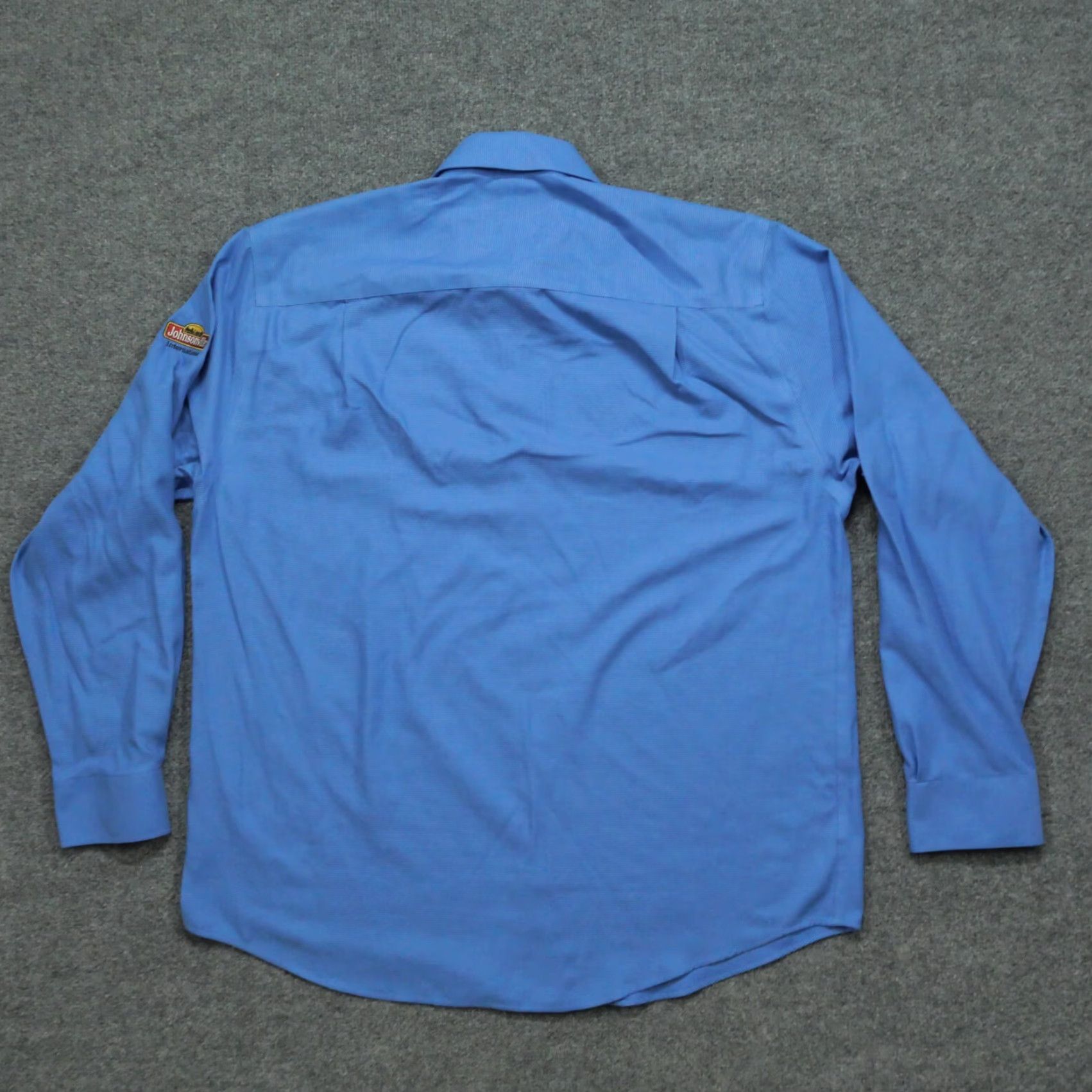 Cutter & Buck Cutter & Buck Shirt Mens XL Blue Button-Up Johnsonville Sausage Dress? Size 46R - 6 Thumbnail