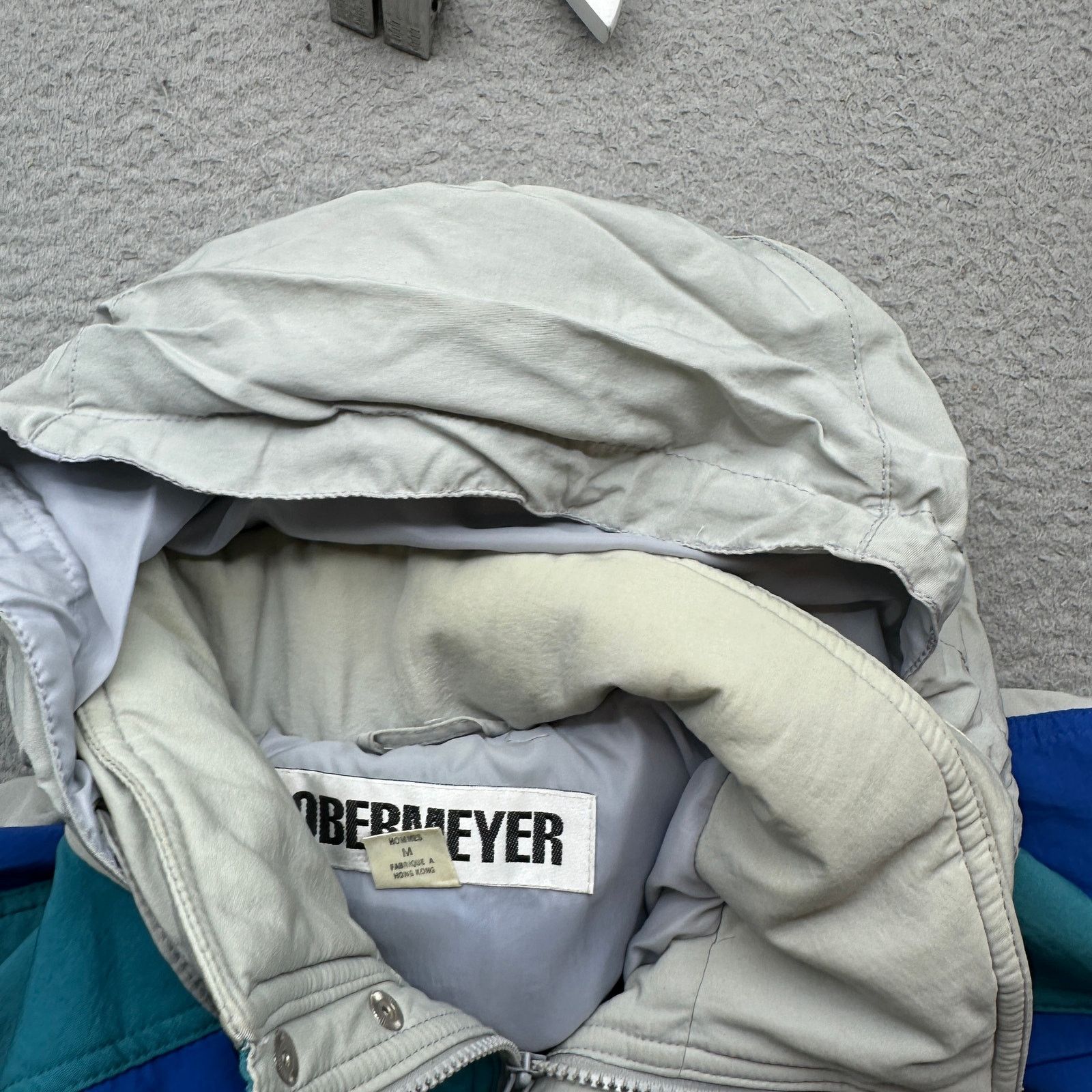 Obermeyer VTG 90s Obermeyer Endeavor 1/2 Zip Anorak Windbreaker Medium Size US L / EU 52-54 / 3 - 14 Thumbnail
