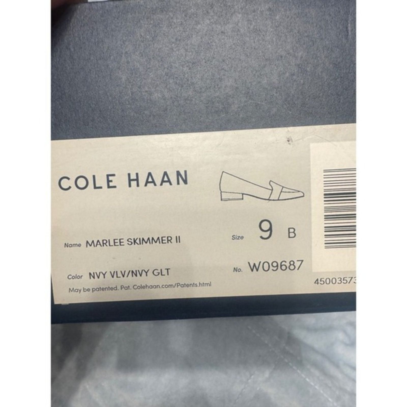 Cole Haan Cole Haan Marlee Skimmer I Navy Velvet Loafers Glitter Block Size US 9 / IT 39 - 5 Thumbnail