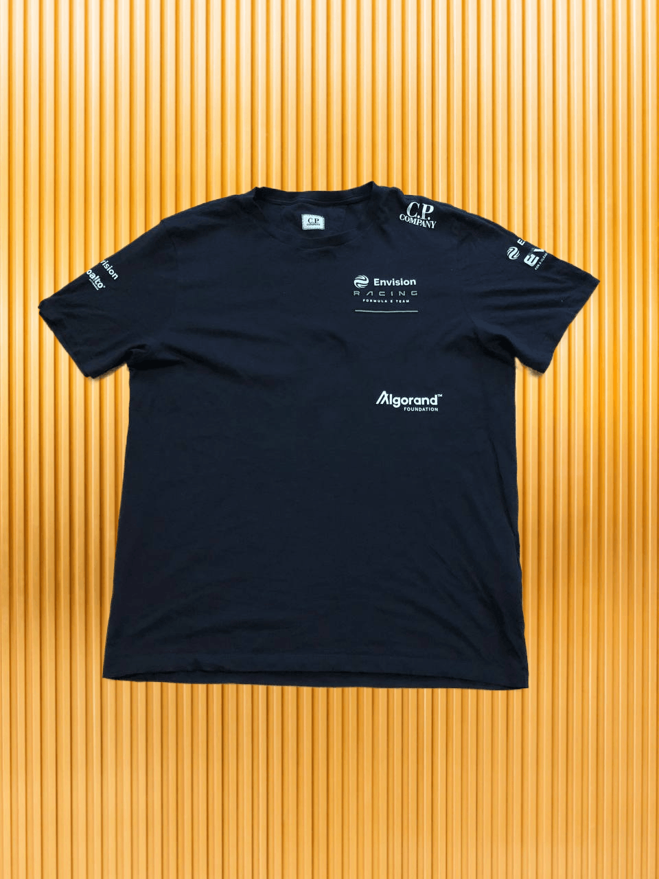 C.P. Company Vintage T-shirt black C.P. Company logo crazy Y2K luxury Size US XL / EU 56 / 4 - 1 Thumbnail
