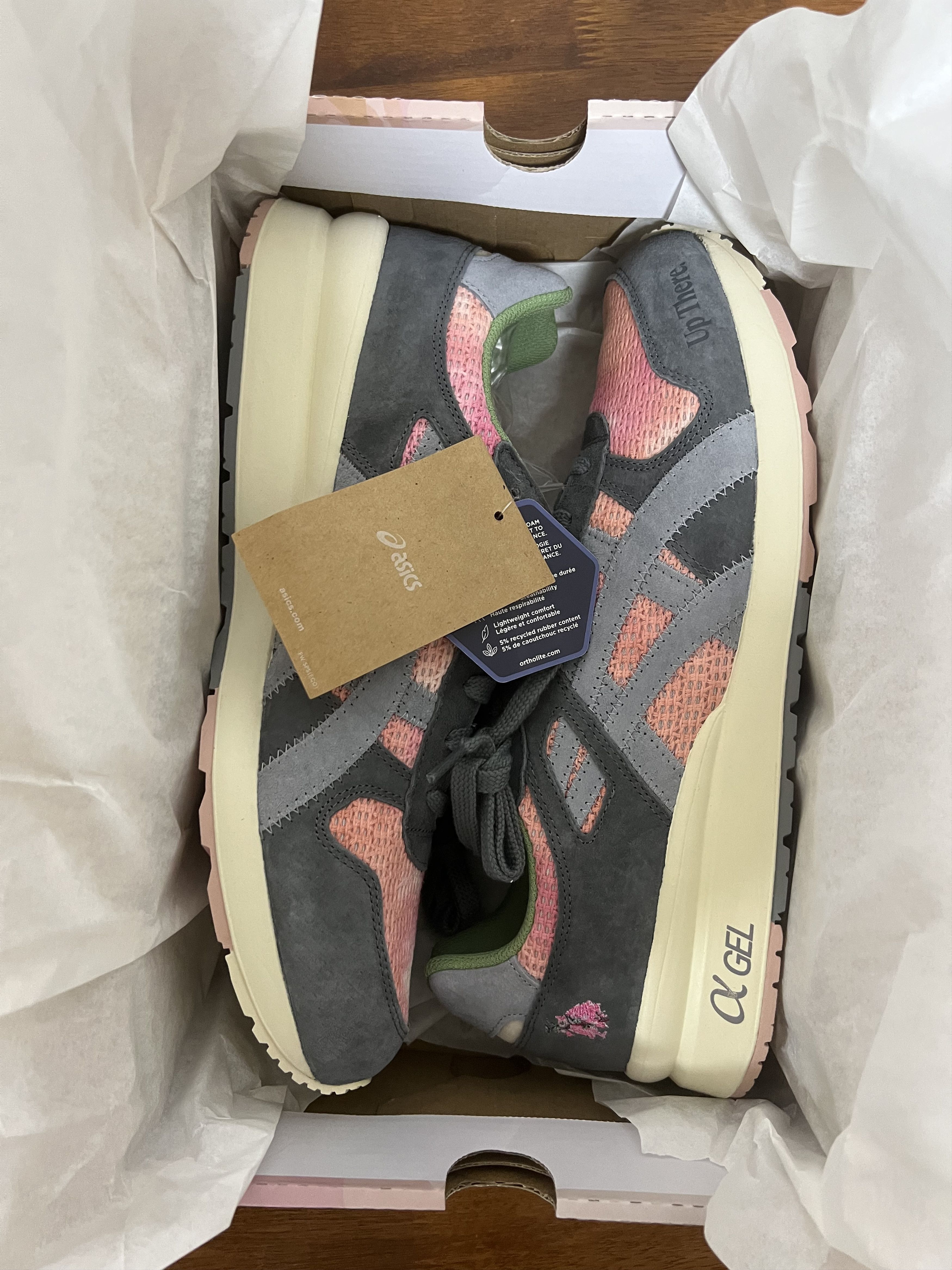 Asics 💚 Asics x Up There GT-II NEW Size US 11.5 / EU 44-45 - 15 Thumbnail