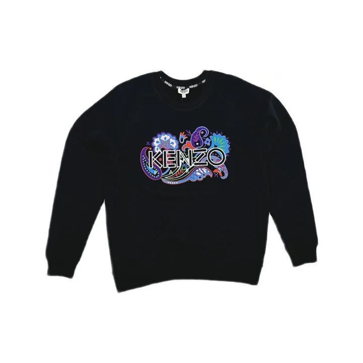 Kenzo KENZO Colorful Embroidered Casual Sweatshirt -2507 Size US S / EU 44-46 / 1 - 2 Thumbnail