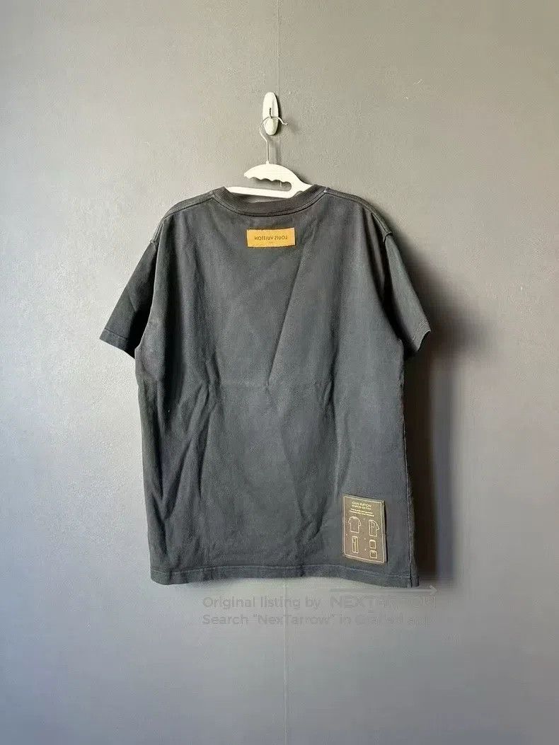 Louis Vuitton Louis Vuitton Washed Instruction Short Sleeve Size US M / EU 48-50 / 2 - 2 Thumbnail