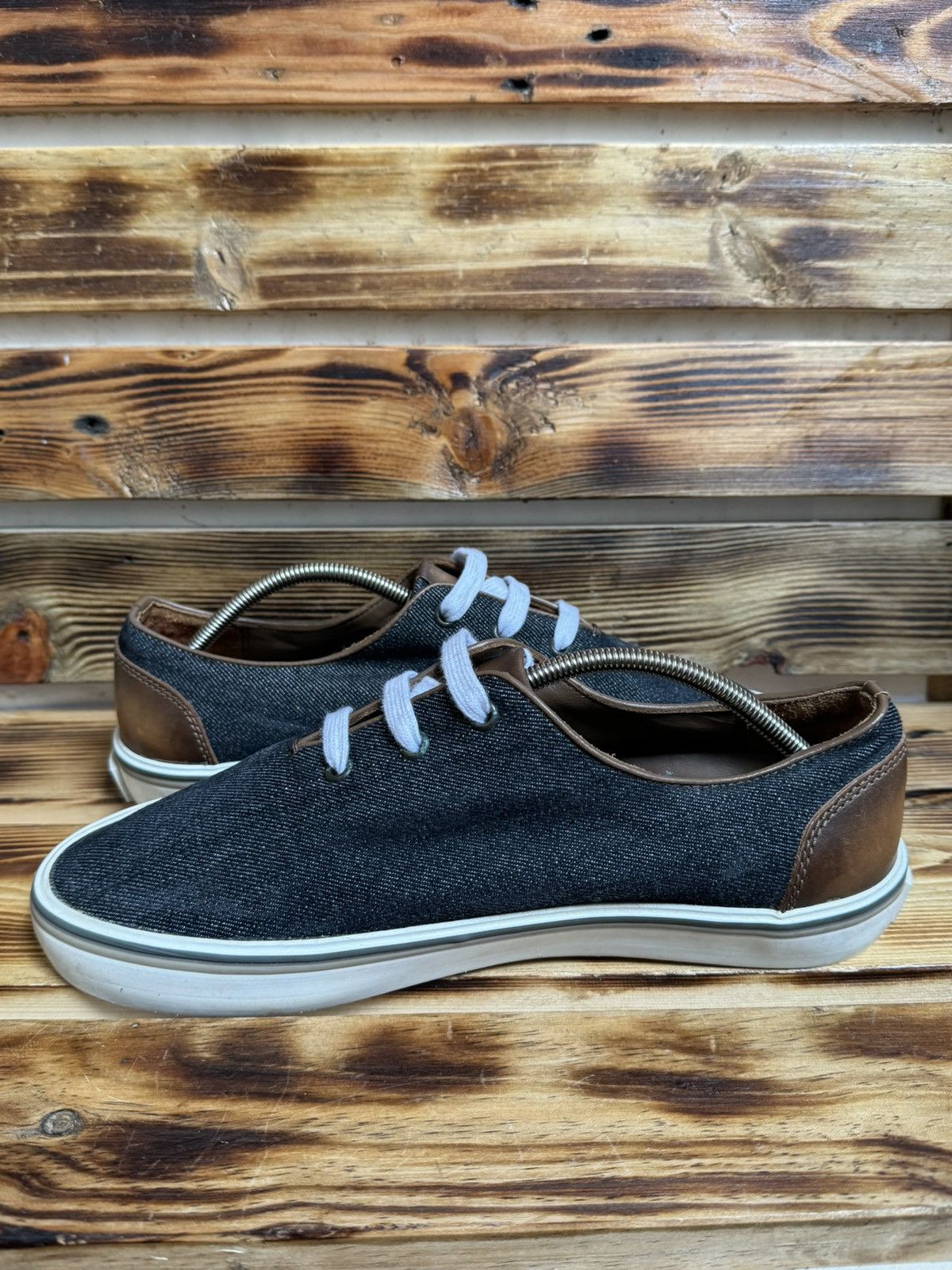 Berluti Trimmed denim trainers Size US 9 / EU 42 - 9 Thumbnail