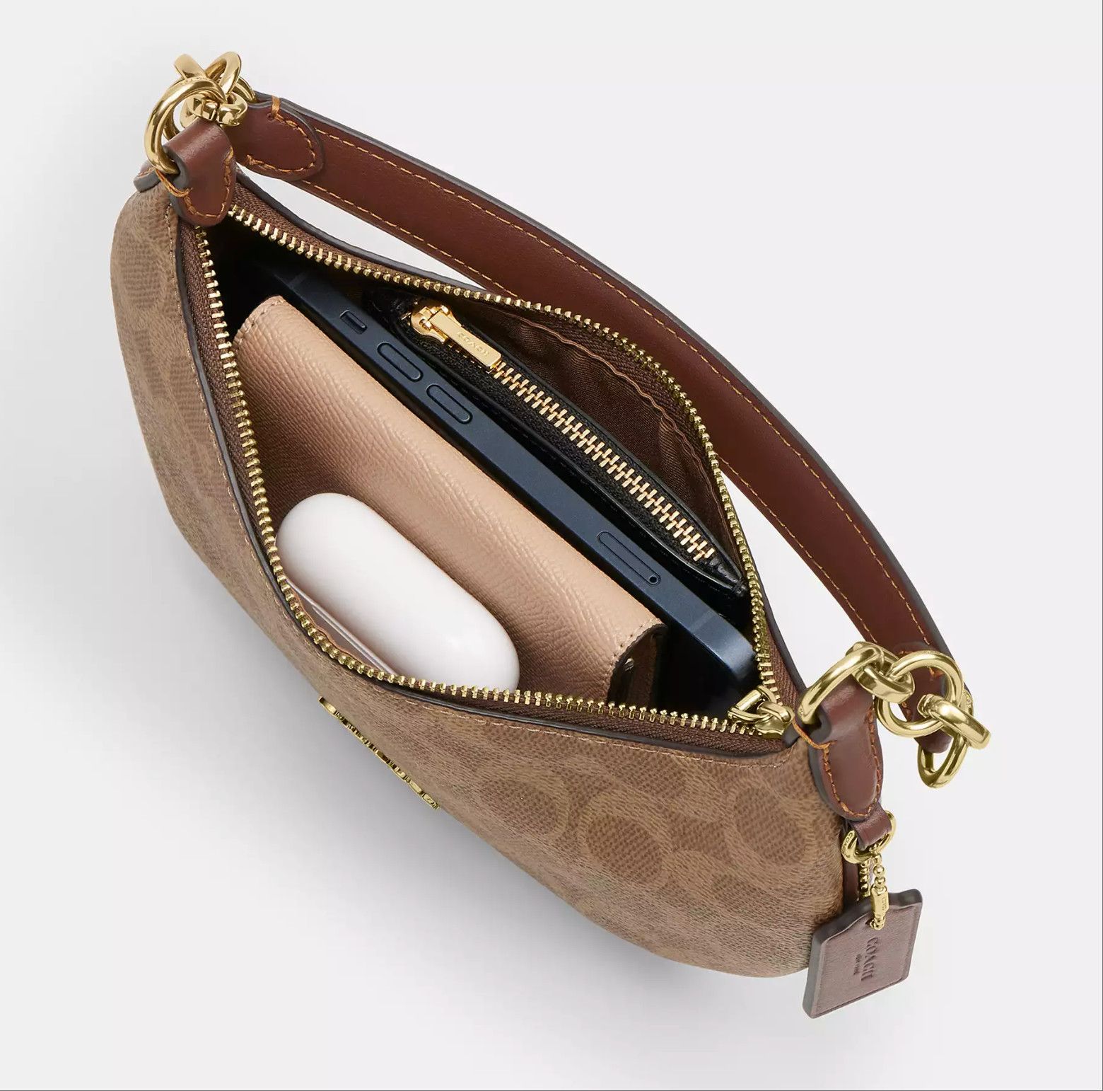 Coach Mini Payton Bag In Signature Canvas CEL06 Size ONE SIZE - 11 Thumbnail