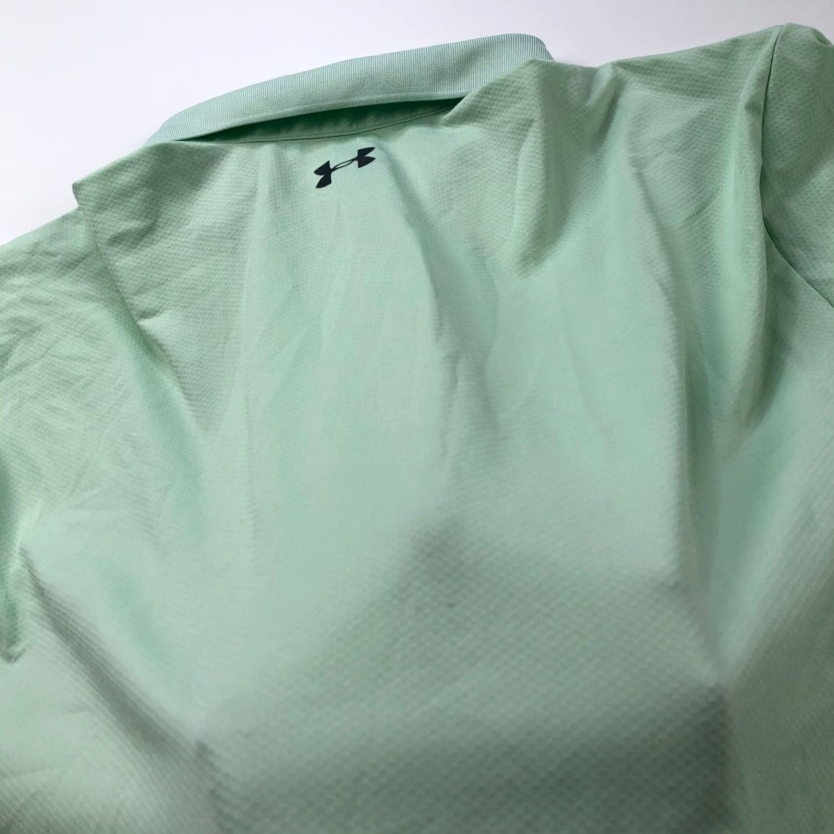 Under Armour Under Armour Polo Shirt Golf Solid Green 2XL Mens Shirt Polo SS Button Performance Polo XL? Size US XXL / EU 58 / 5 - 6 Thumbnail