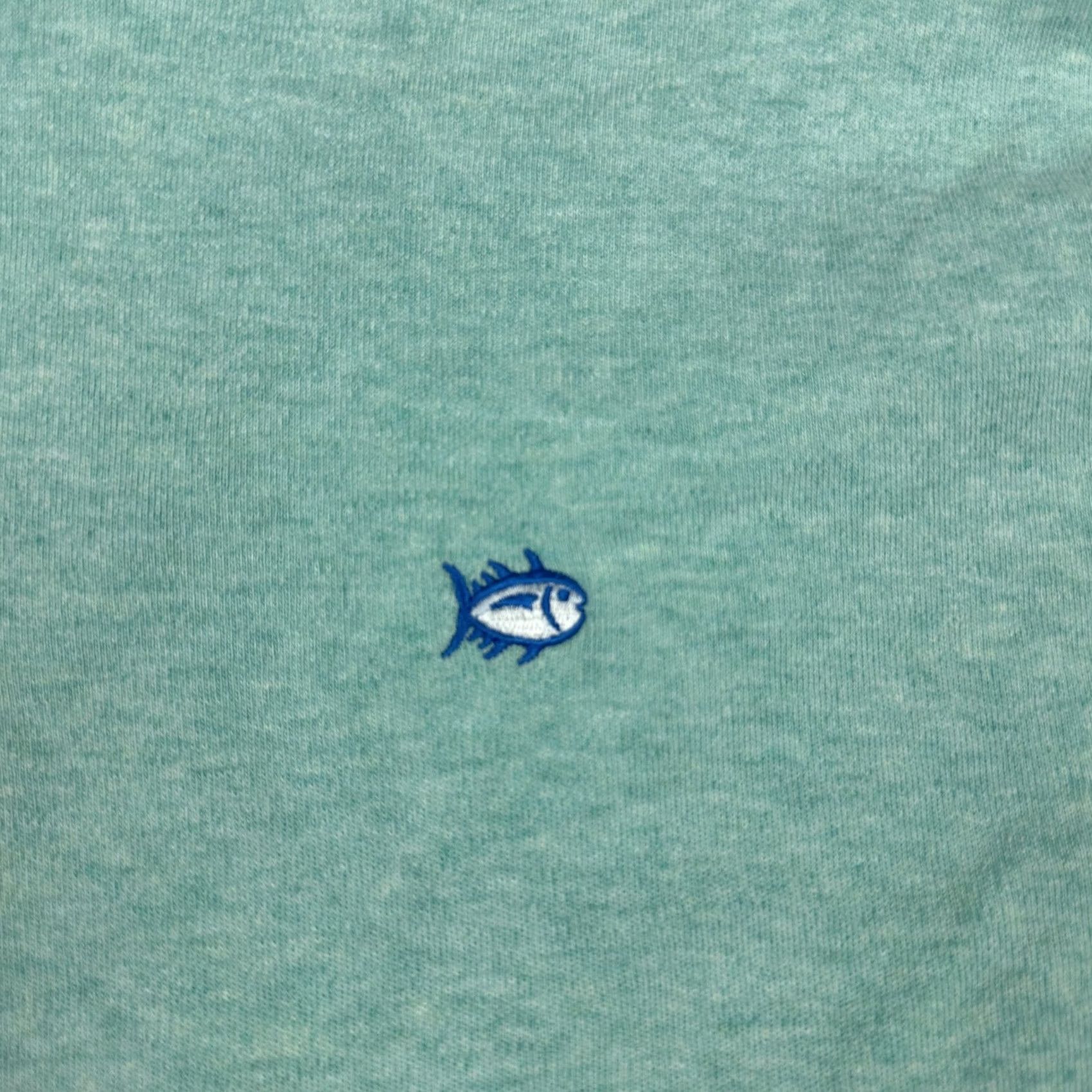 Southern Tide Southern Tide Sweater Men 2XL Green Solid Skipjack Pullover Logo 1/4 Zip XXL Size US XXL / EU 58 / 5 - 4 Thumbnail