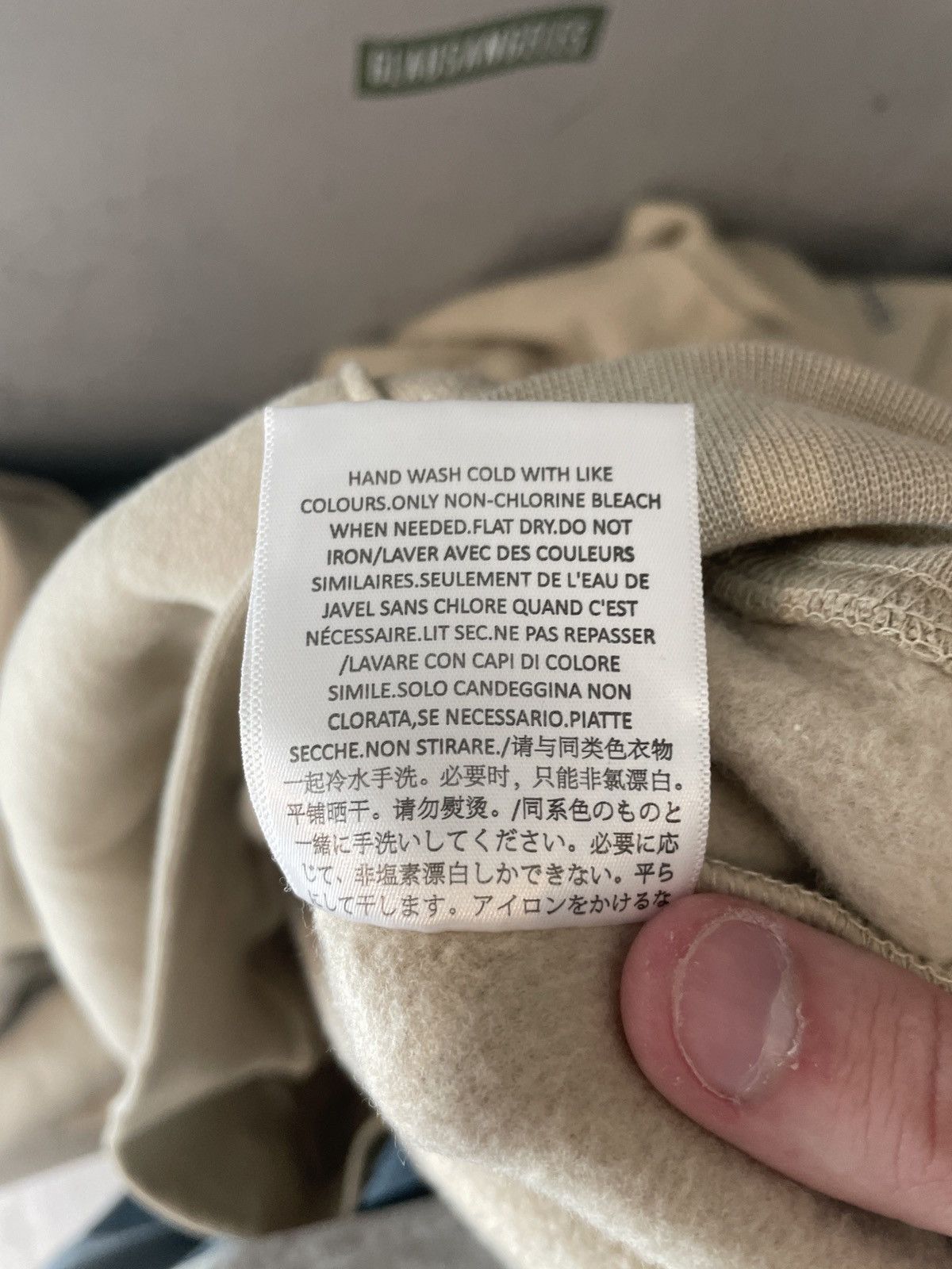 Essentials × Fear of God Fear of God Essentials Linen Hoodie XS Size US XS / EU 42 / 0 - 7 Thumbnail