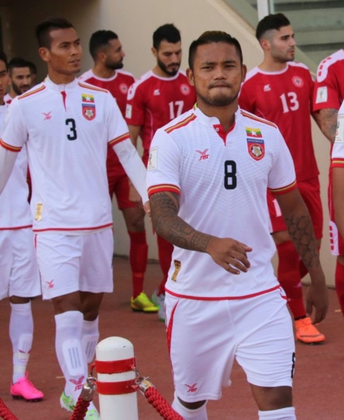 Other Myanmar 16/17 FBT away shirt Size US S / EU 44-46 / 1 - 7 Thumbnail