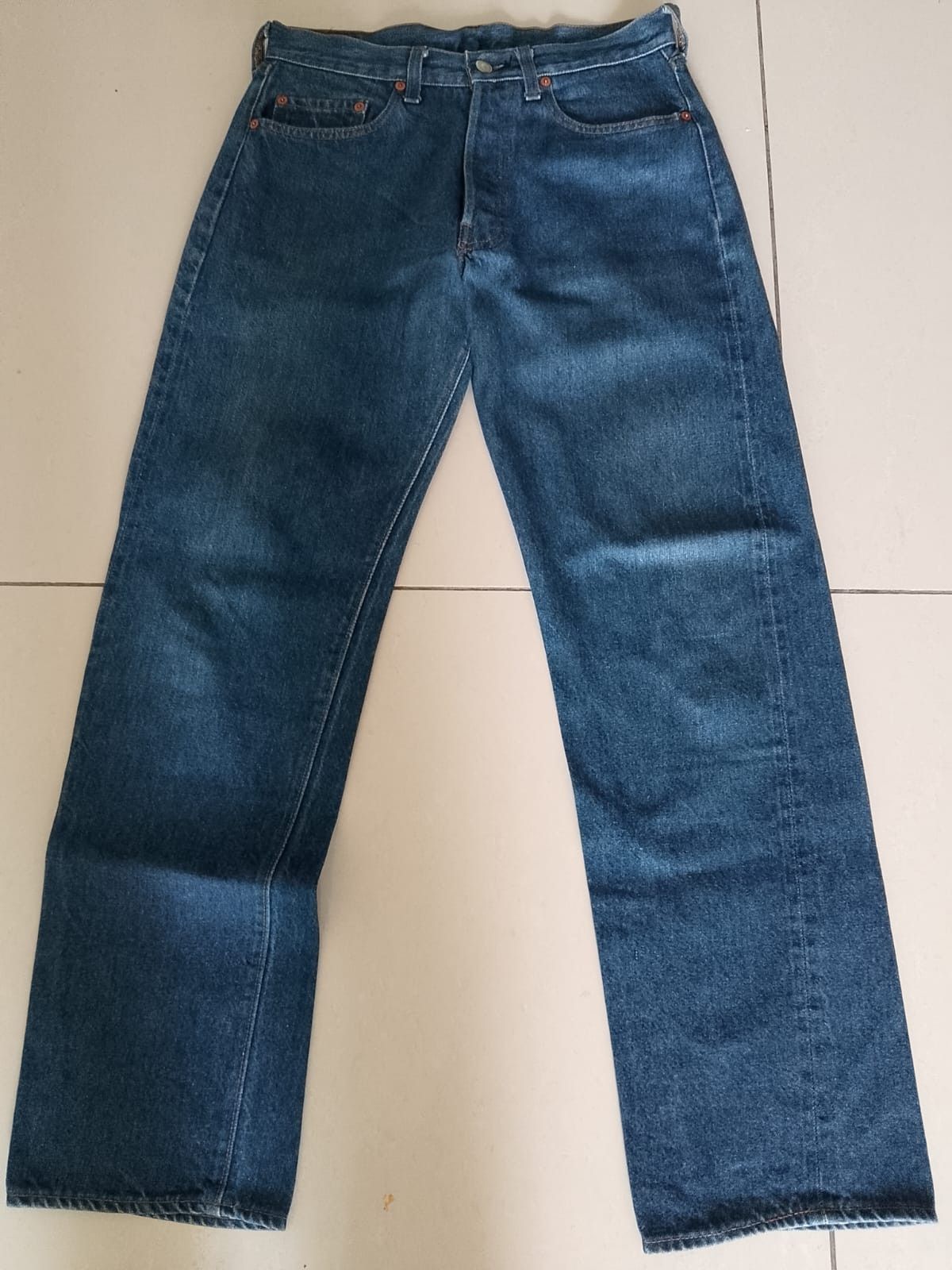 vintage 80s Levis 501 Denim blue Jeans #524 Redline
