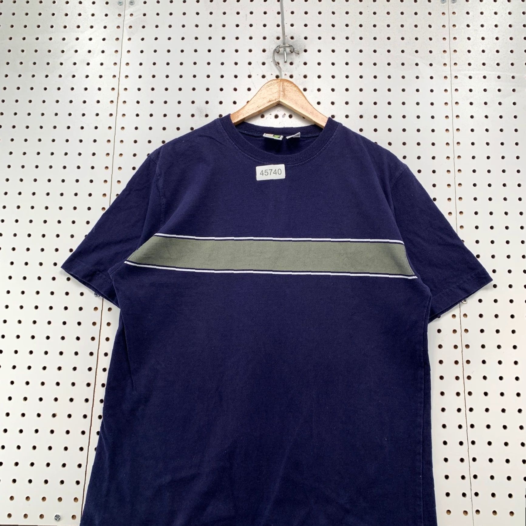 Vintage VINTAGE Energy Zone T-Shirt Mens M Blue Striped Punk Energy Zone Shirt Mens M Blue Striped Punk 90s Concert Skate Goth Size US M / EU 48-50 / 2 - 3 Thumbnail
