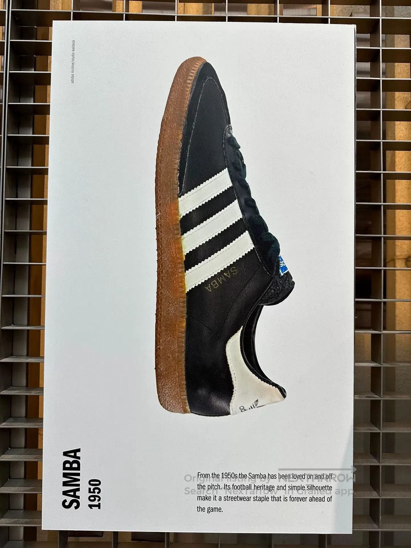 Adidas Adidas Original Samba 90s Vintage. Size US 12 / EU 45 - 6 Thumbnail