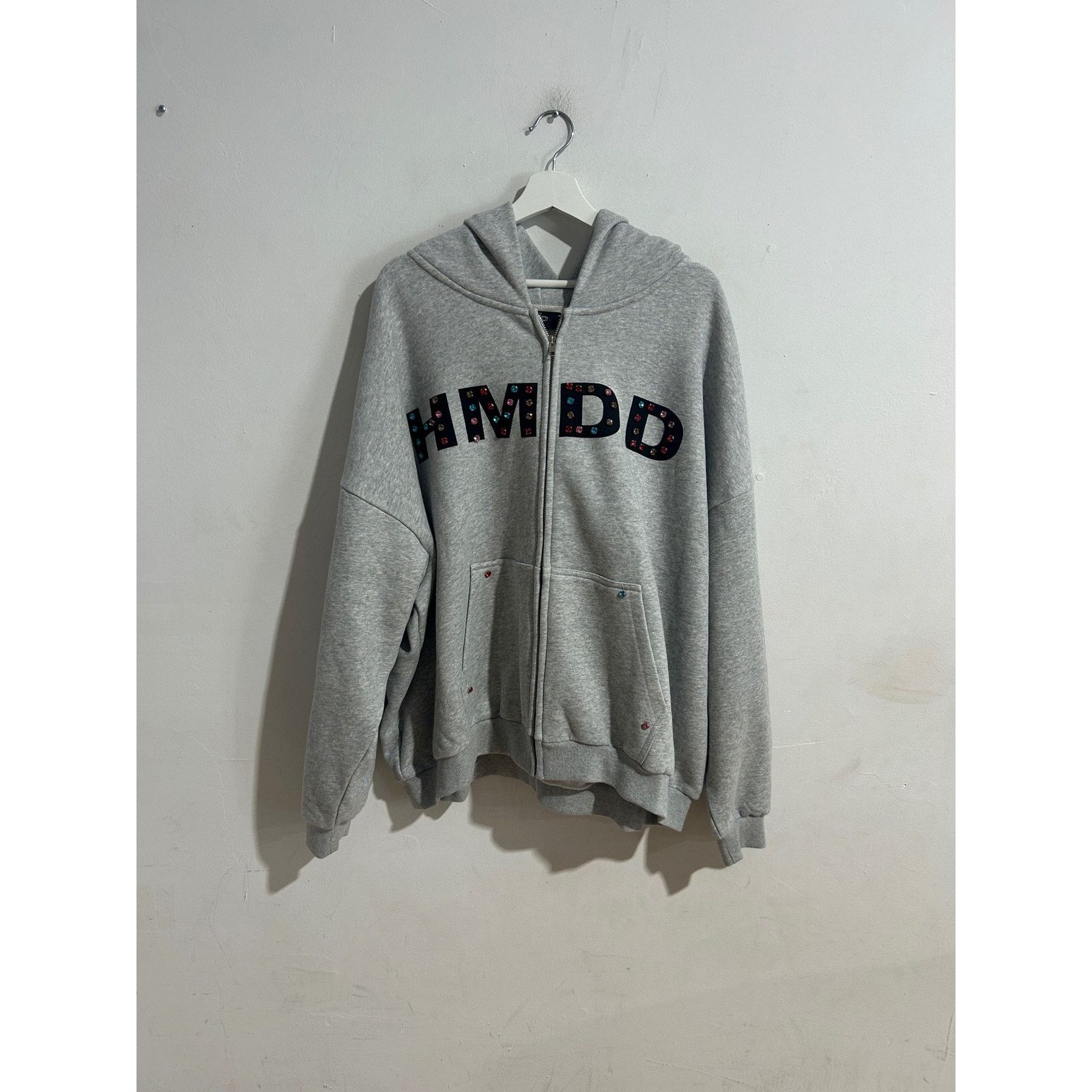 HMDD HMDD CHIMSTONE HEATHER GREY ZIP UP SIZE XL NEW Size US XL / EU 56 / 4 - 1 Thumbnail