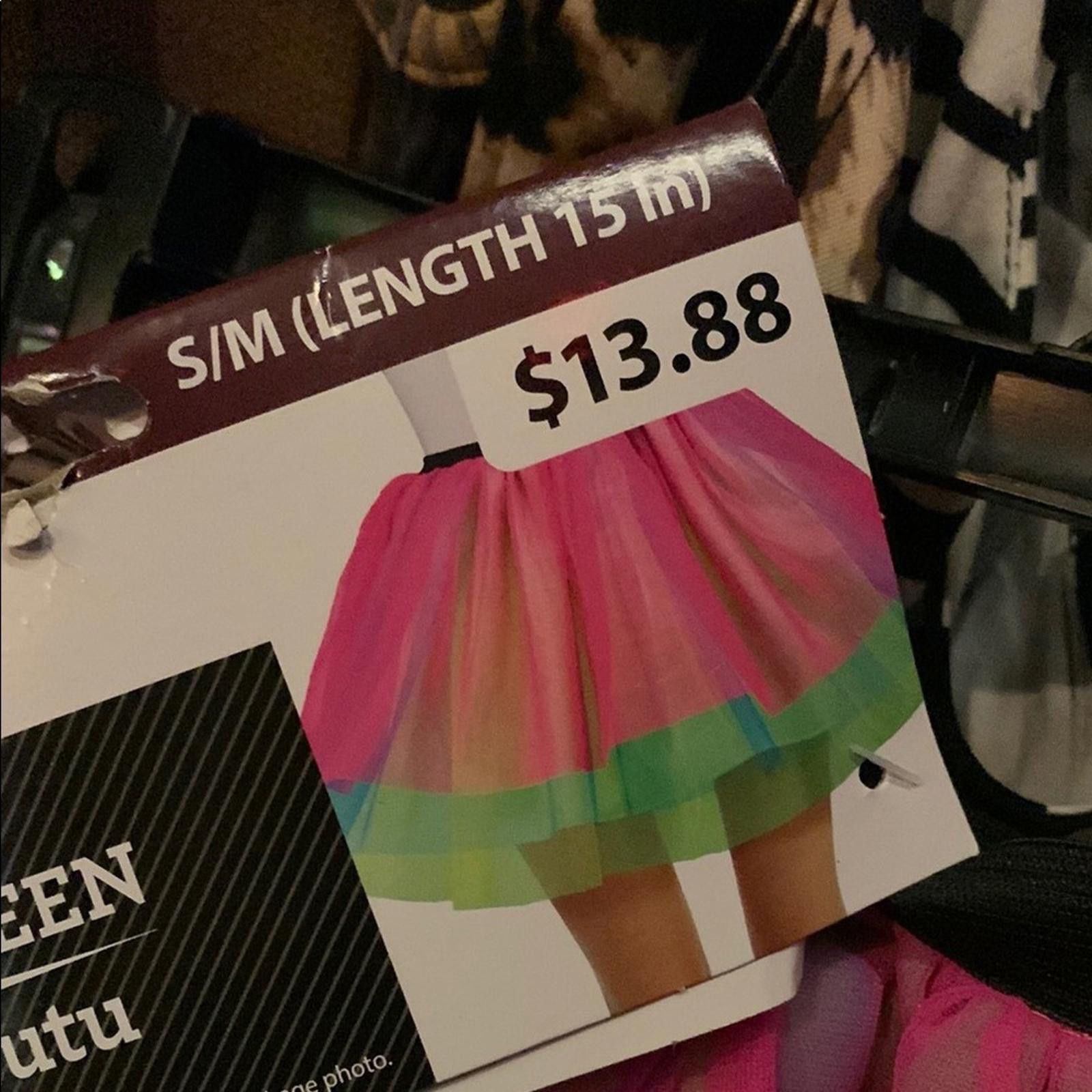 Designer Vibrant Pink and Green Women's Skirt Size 28" / US 6 / IT 42 - 4 Thumbnail