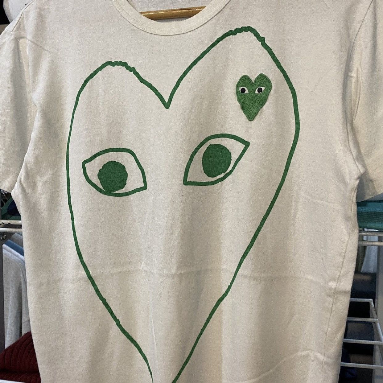 Comme des Garcons × Comme des Garcons PLAY × Junya Watanabe Cdg Play T-shirt Size US M / EU 48-50 / 2 - 5 Thumbnail