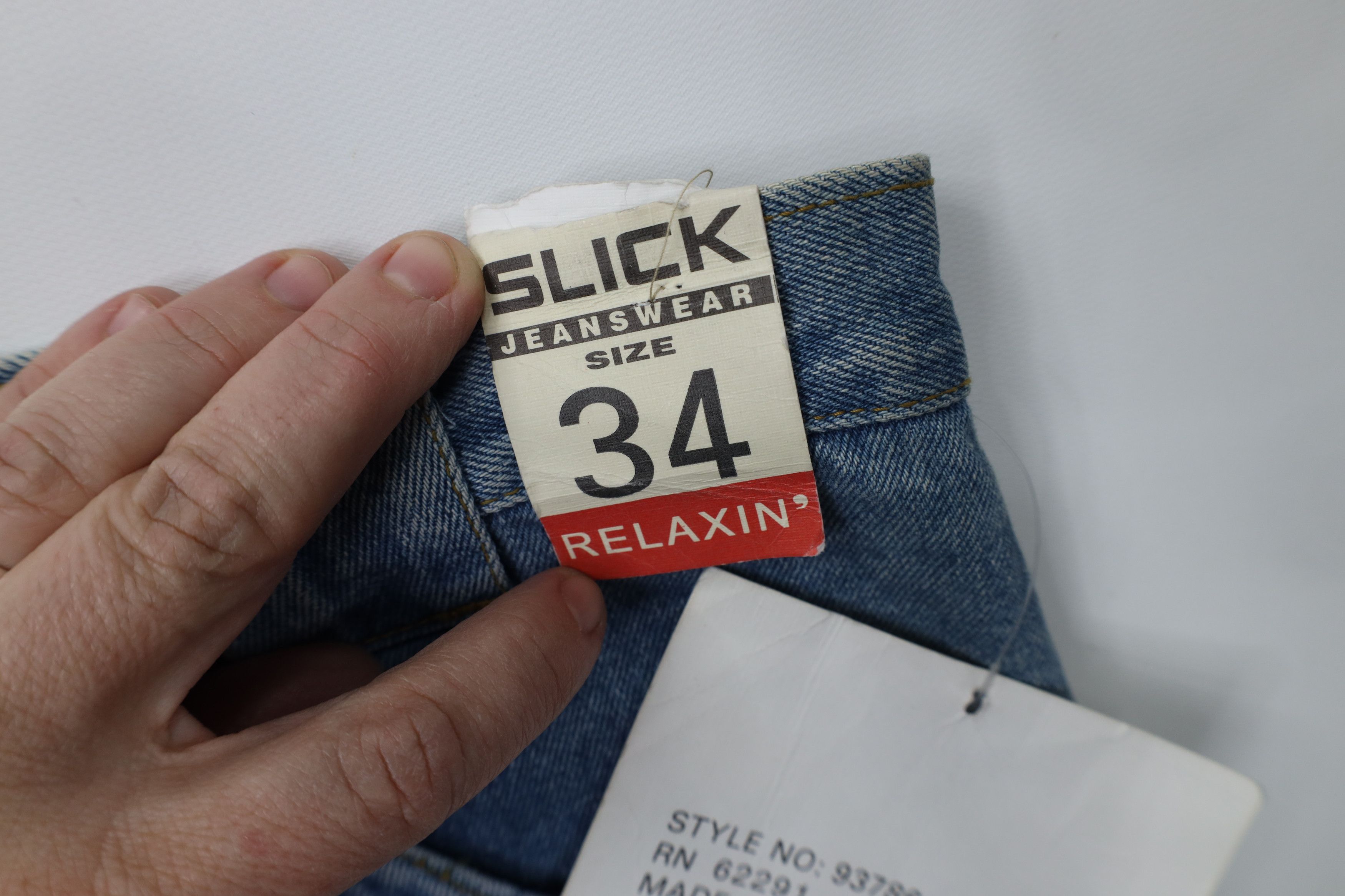 Vintage Deadstock Vintage 90s Streetwear Baggy Skateboard Jeans Size US 34 / EU 50 - 8 Thumbnail