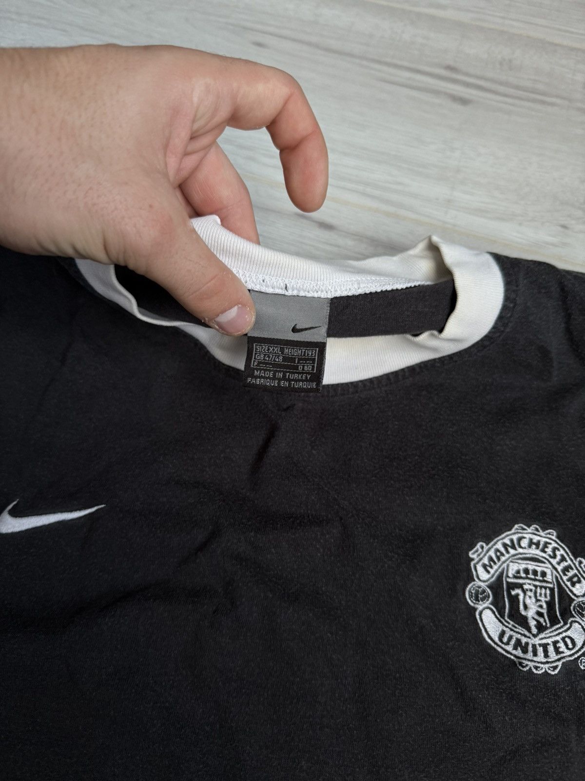 Nike × Vintage Vintage Nike Manchester United T-shirt jersey 90’s tee Size US XXL / EU 58 / 5 - 3 Thumbnail