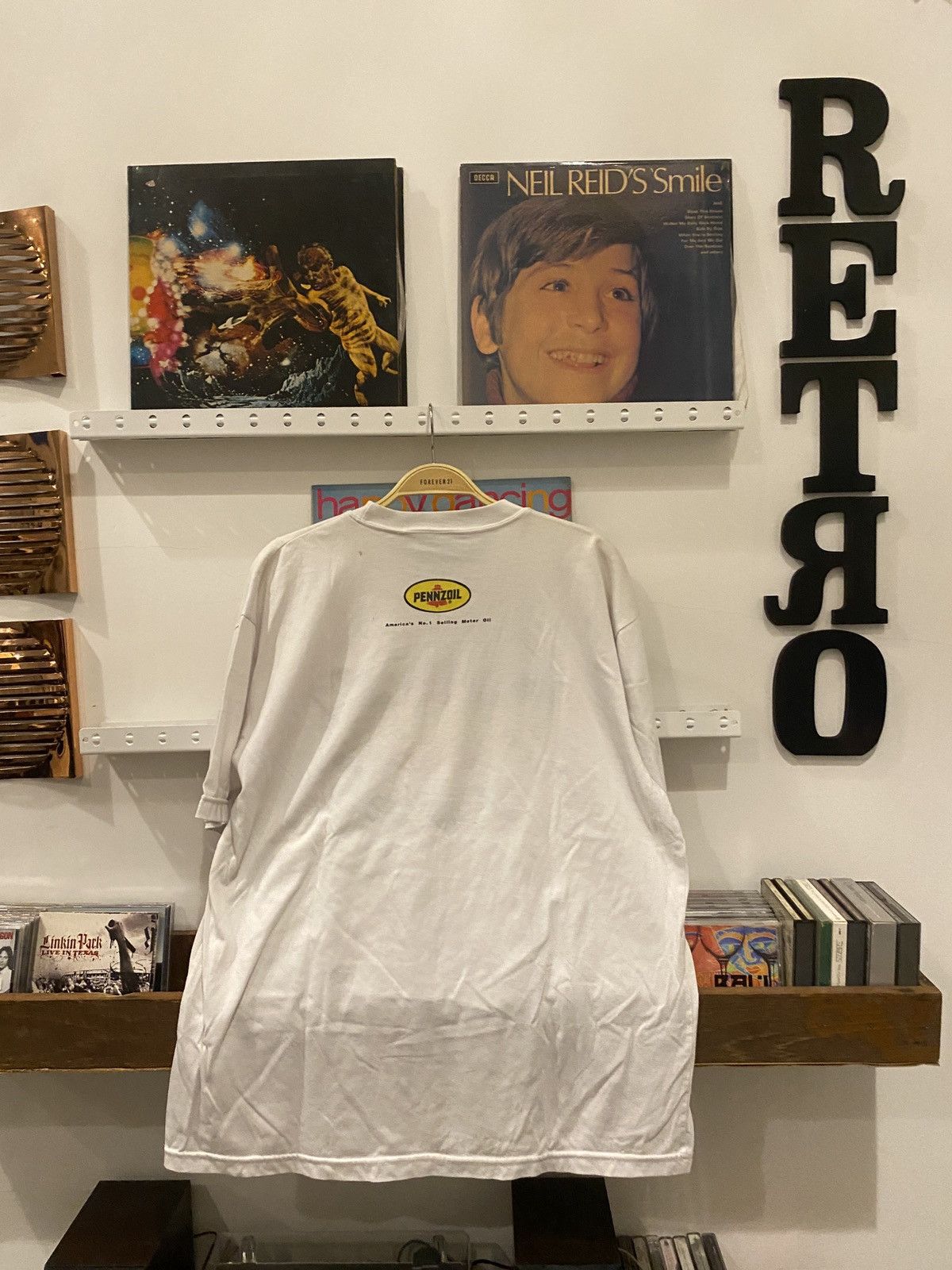 vintage penzoil t shirt
