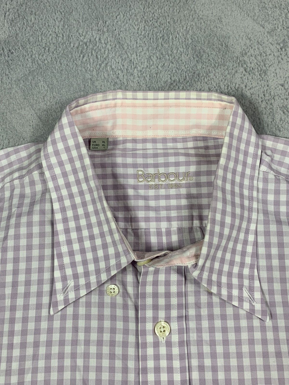 Barbour × Vintage Vintage Y2K Barbour button ups check shirt size XL Size US XL / EU 56 / 4 - 3 Thumbnail
